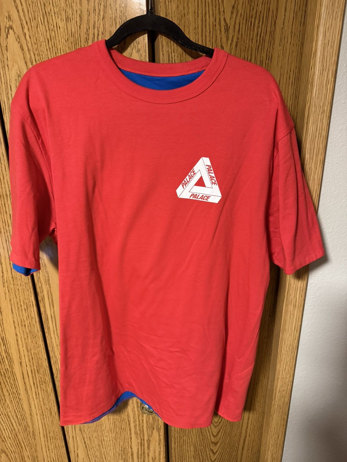 Palace OG Reverso T-Shirt Red/Blue Size US XL / EU 56 / 4 - 1 Thumbnail