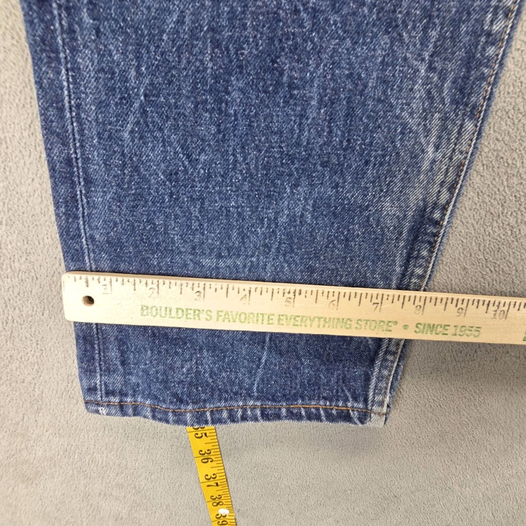 Levi's VTG Levi's 501 Jeans Mens Blue Regular 30x28 Distressed Denim 80s USA Made Button Pockets Logo Vintage Mens Size US 30 / EU 46 - 5 Thumbnail
