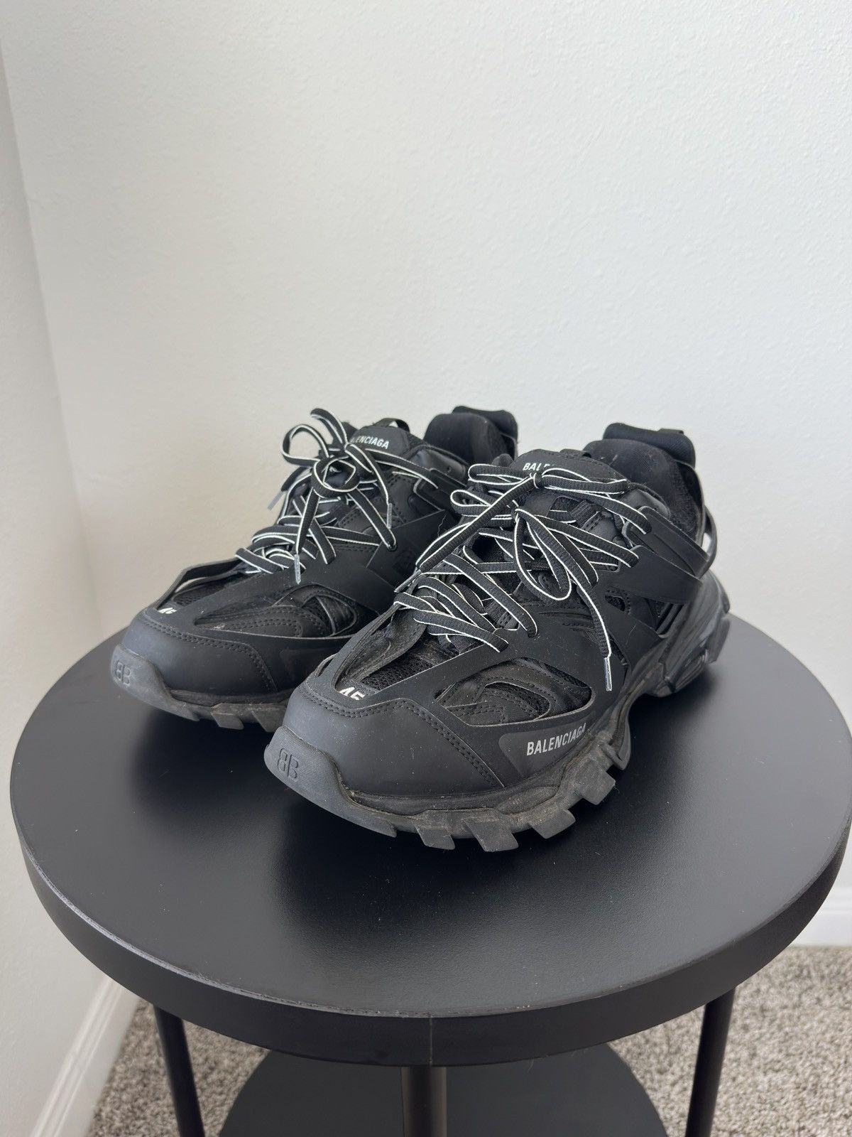 Balenciaga Balenciaga Track 1 Black Size US 12 / EU 45 - 1 Thumbnail