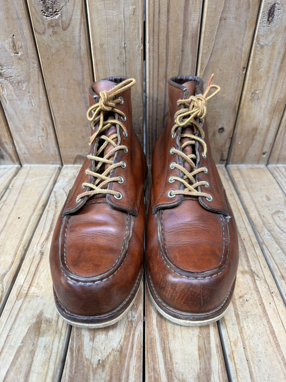 Red Wing Red Wing Heritage 875 Moc Toe Brown Boots USA 9.5 E2 UK 8.5 Size US 9.5 / EU 42-43 - 6 Thumbnail