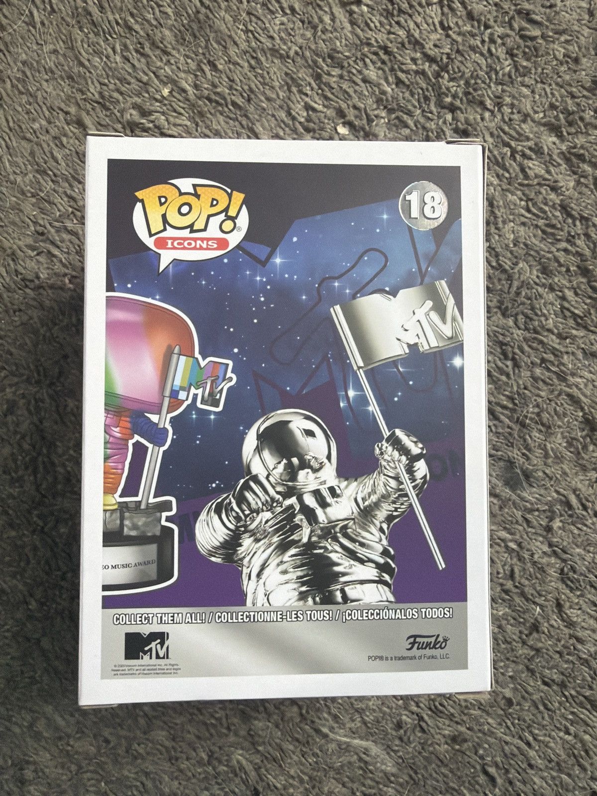 Mtv Funko Pop! MTV Moon Person Vinyl Figure Size ONE SIZE - 2 Thumbnail