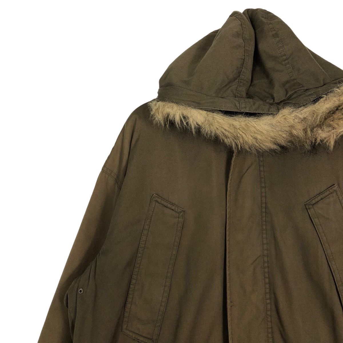 Stussy 🔥90’s Vintage Parka Jacket Stussy Mink Fur Hoodie Winter Size US L / EU 52-54 / 3 - 6 Thumbnail