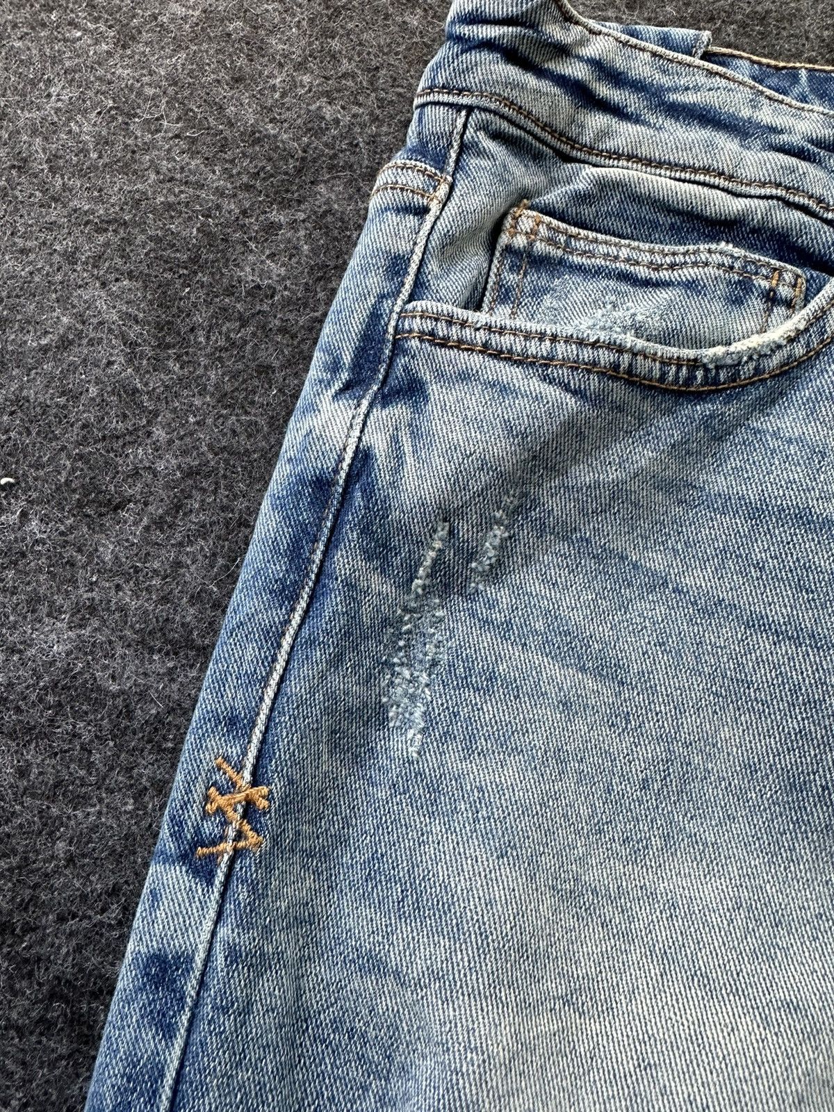 Ksubi Ksubi Skinny Stretchable Distressed Slim Denim 32x32 D378 Size US 32 / EU 48 - 11 Thumbnail