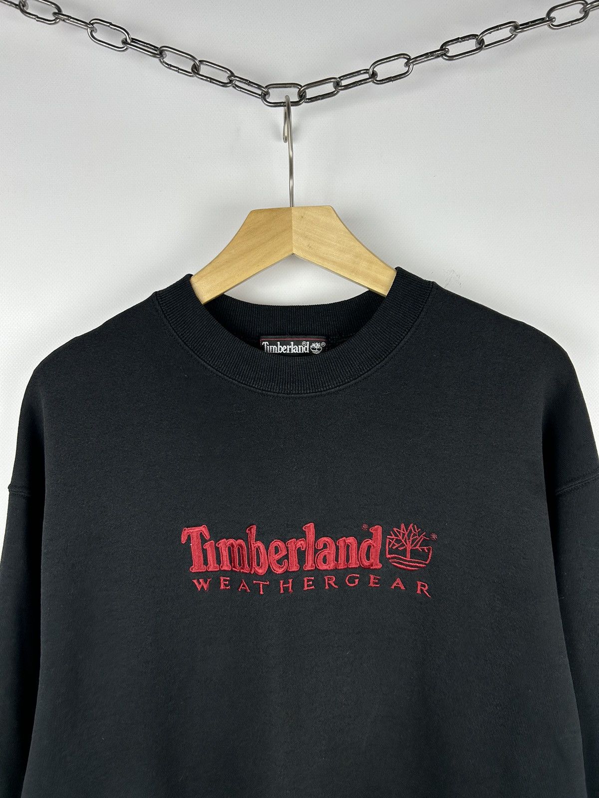 Timberland Vintage Timberland Weathergear Sweatshirt Outdoor 90’s Logo Size US XL / EU 56 / 4 - 2 Thumbnail