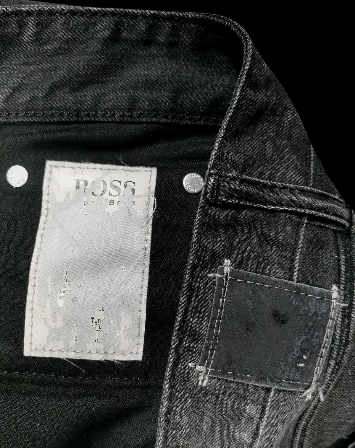 Hugo Boss Vintage Hugo Boss Tapered Fit Jeans Size 34 (Made in Italy) Size US 34 / EU 50 - 9 Thumbnail