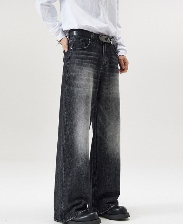 Japanese Brand American high street washed distressed trendy jeans Size US 32 / EU 48 - 2 Thumbnail