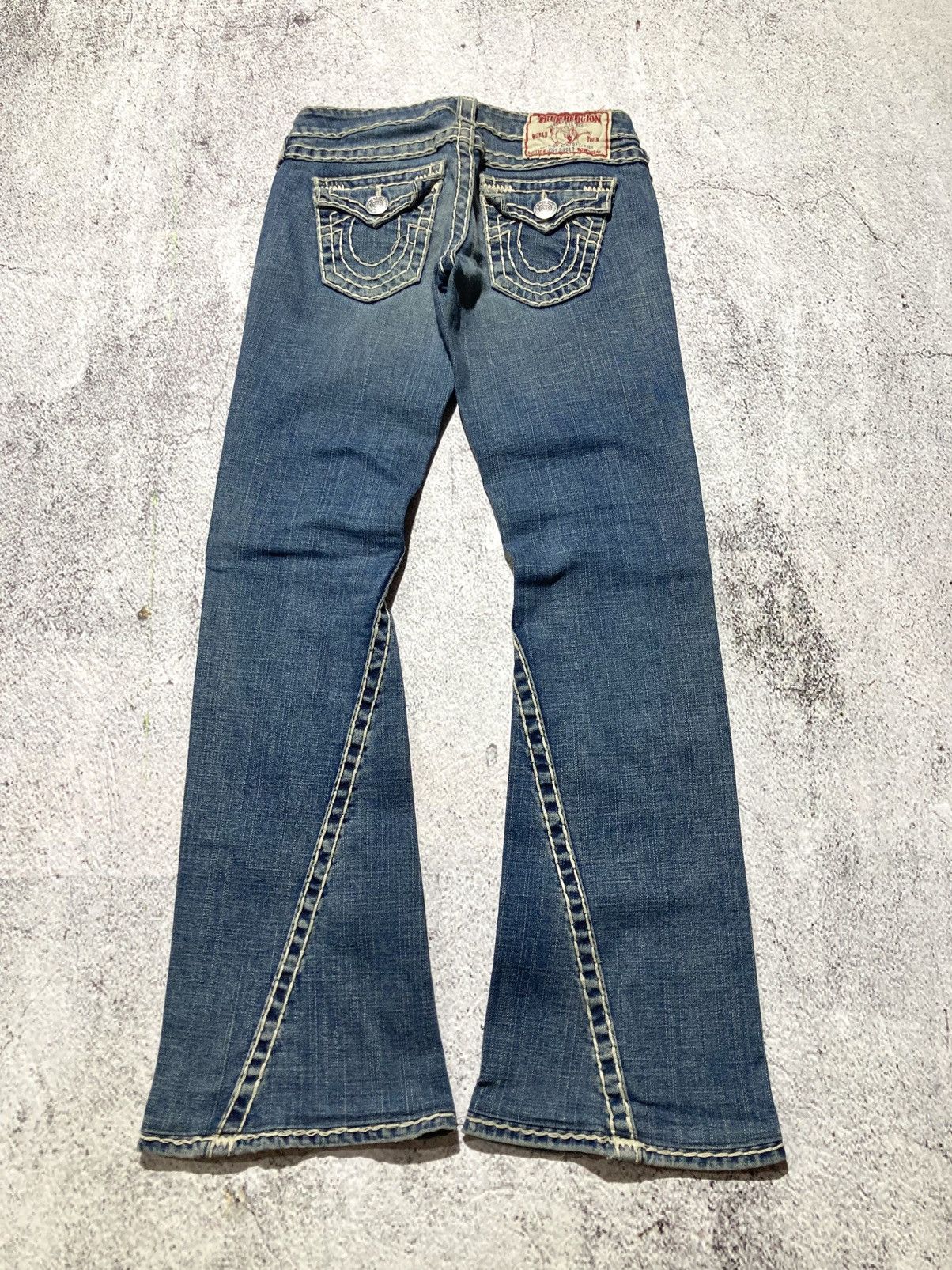 True Religion Vintage True Religion USA Bootcut Flared Denim Jeans Blue Size US 28 / EU 44 - 1 Thumbnail