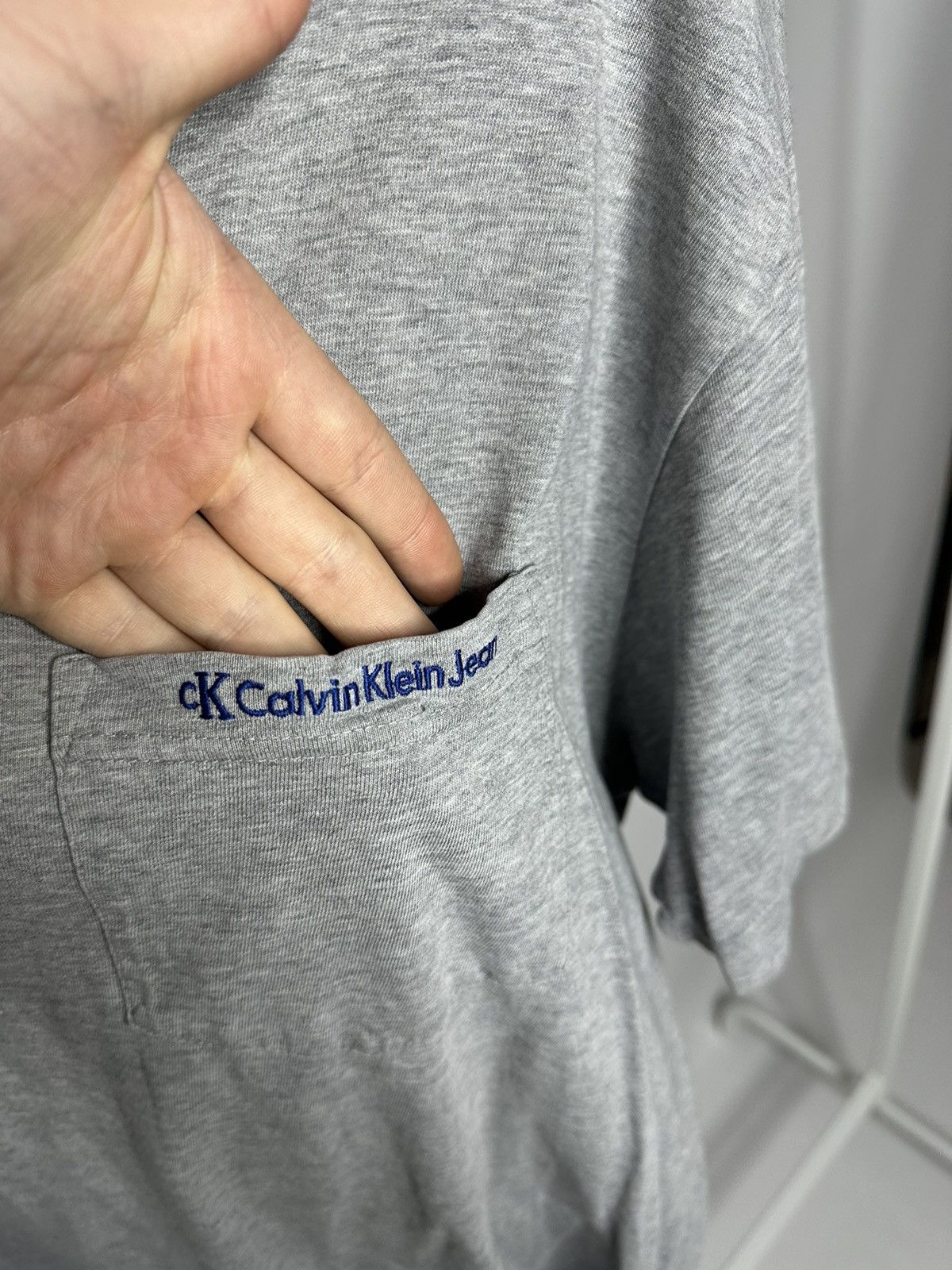 Calvin Klein × Vintage T-shirt Calvin Klein Vintage USA Size US M / EU 48-50 / 2 - 2 Thumbnail