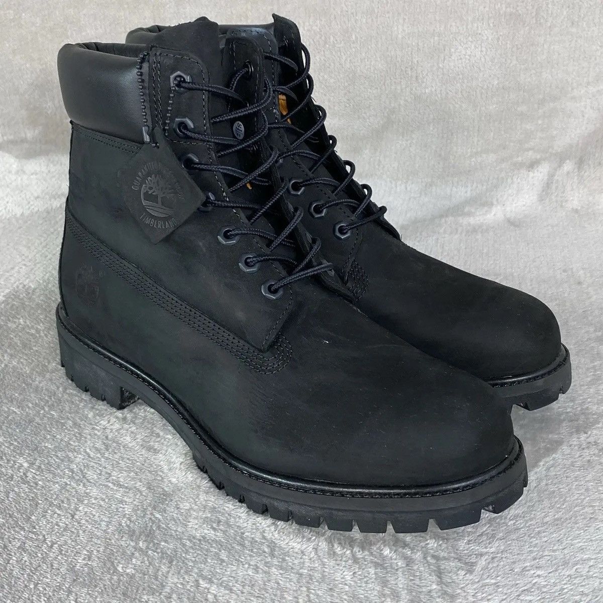 Timberland Men’s Black 6 Inch Waterproof Timberland Boots Size 9 Size US 9 / EU 42 - 1 Thumbnail