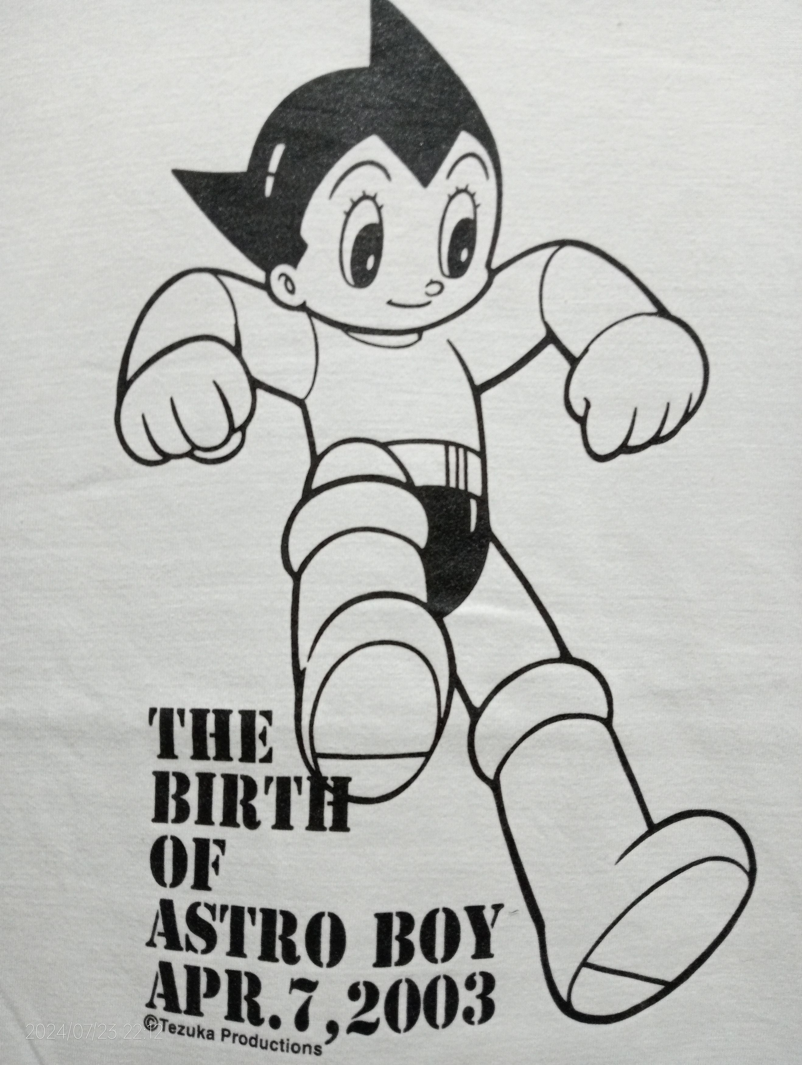 Anime × Japanese Brand Vintage Astro Boy Tezuka Productions Long Sleeve Tshirt Size US L / EU 52-54 / 3 - 3 Thumbnail