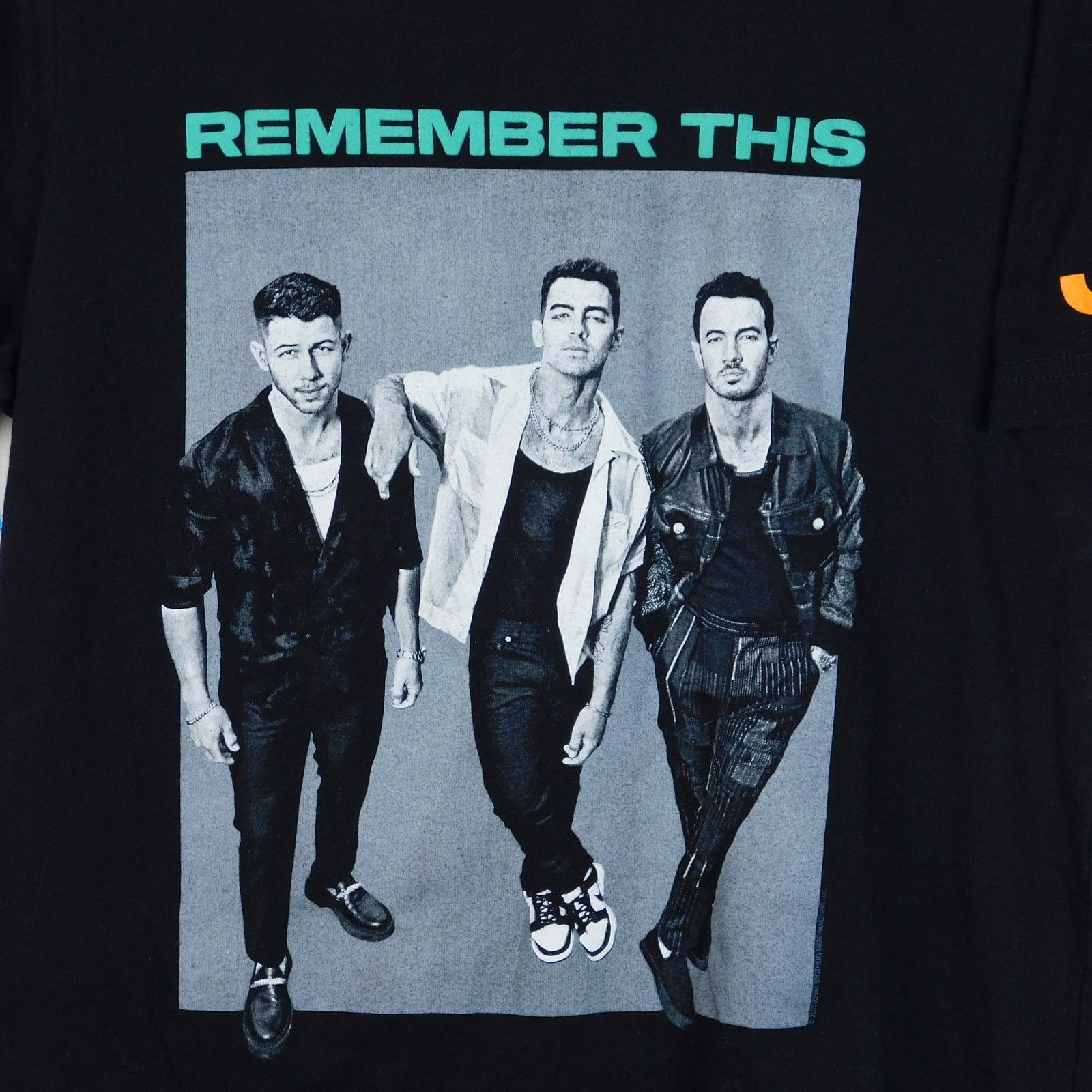 Canvas Jonas Brothers Remember This Tour T Shirt Size M 2021 Black Size US M / EU 48-50 / 2 - 4 Thumbnail