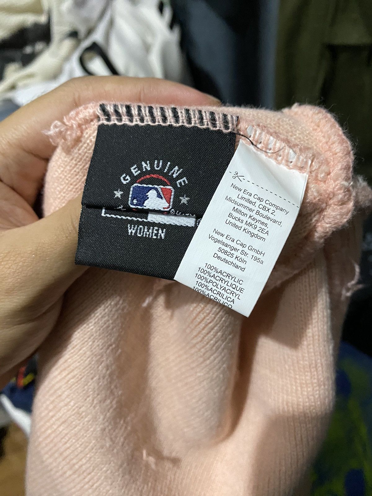 New Era New Era Genuine League Pembe Loslod Kadın Bere Size ONE SIZE - 7 Thumbnail