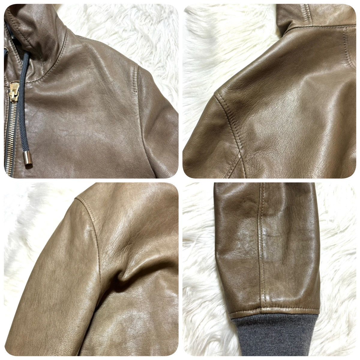 Dolce & Gabbana recent model Dolce & Gabbana hooded ZIP UP leather jacket Size US S / EU 44-46 / 1 - 4 Thumbnail