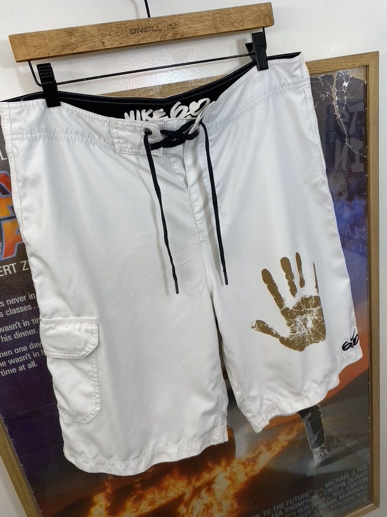 Nike 2010 Nike 6.0 Handprint Design Cargo Pocket Shorts Size US 34 / EU 50 - 5 Thumbnail