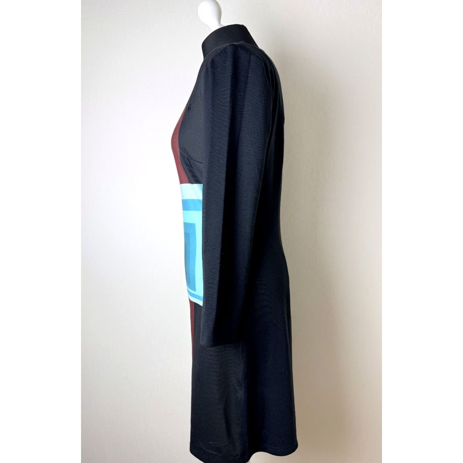 Desigual Desigual Dress Womens XL A-Line Short Multicoloured 37V2143 Black? Size XL / US 12-14 / IT 48-50 - 3 Thumbnail