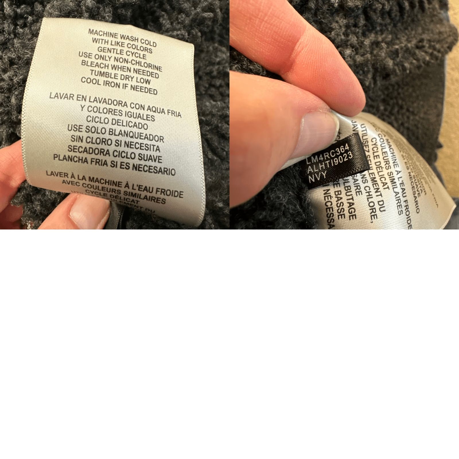 Levi's VINTAGE Levi’s Trucker Jacket Men’s 2XL Navy Faded Sherpa Lined Removable Liner Blue Black Exterior Military Jacket Mens Size US XXL / EU 58 / 5 - 9 Thumbnail
