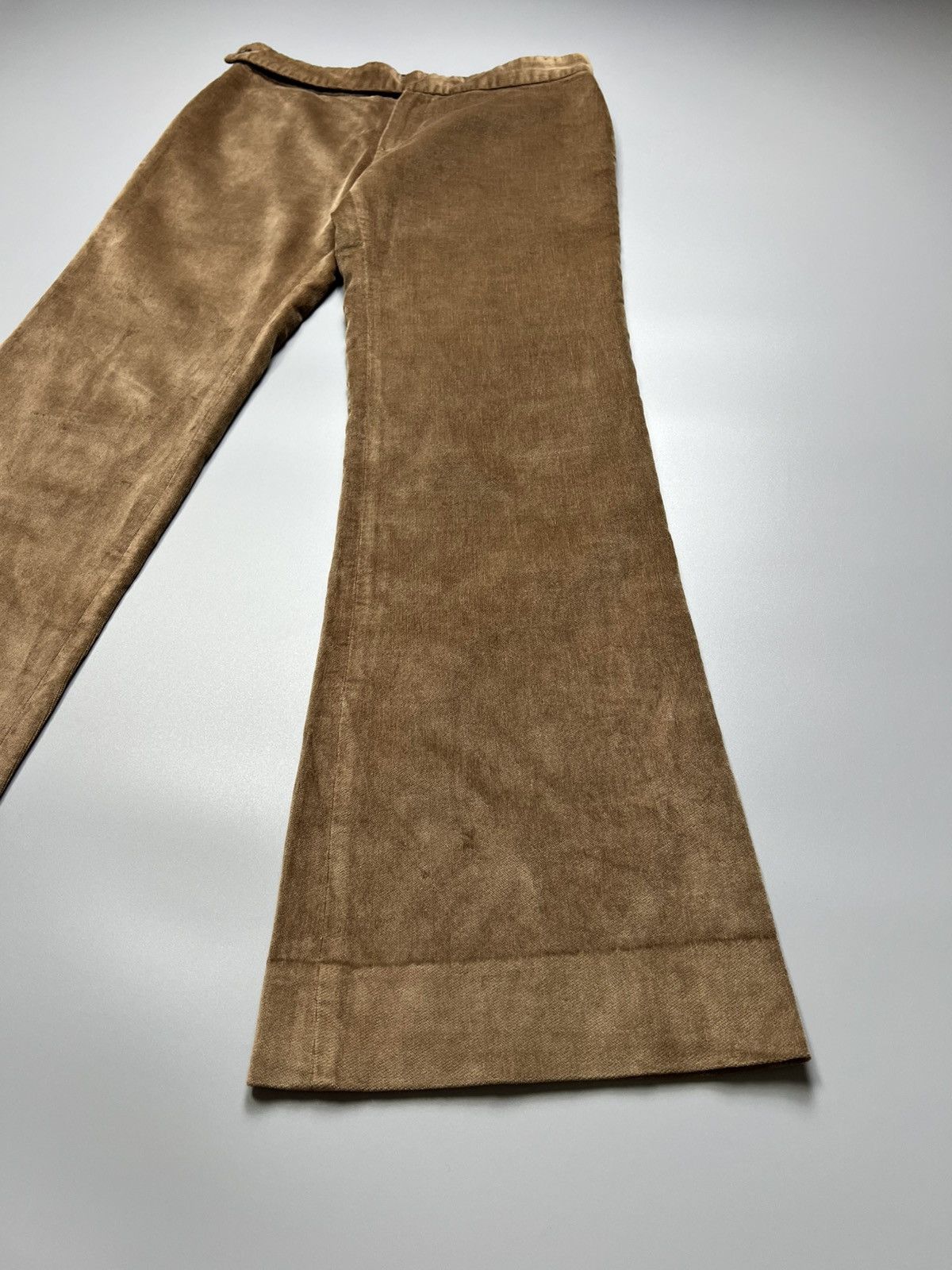 APC - Wide Leg Corduroy Belted style Brown Pants