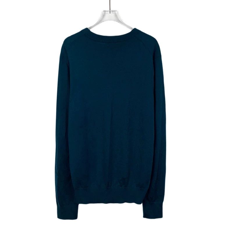 Dior Dior Dark blue logo letter embroidery cashmere round-neck l Size US XL / EU 56 / 4 - 2 Thumbnail