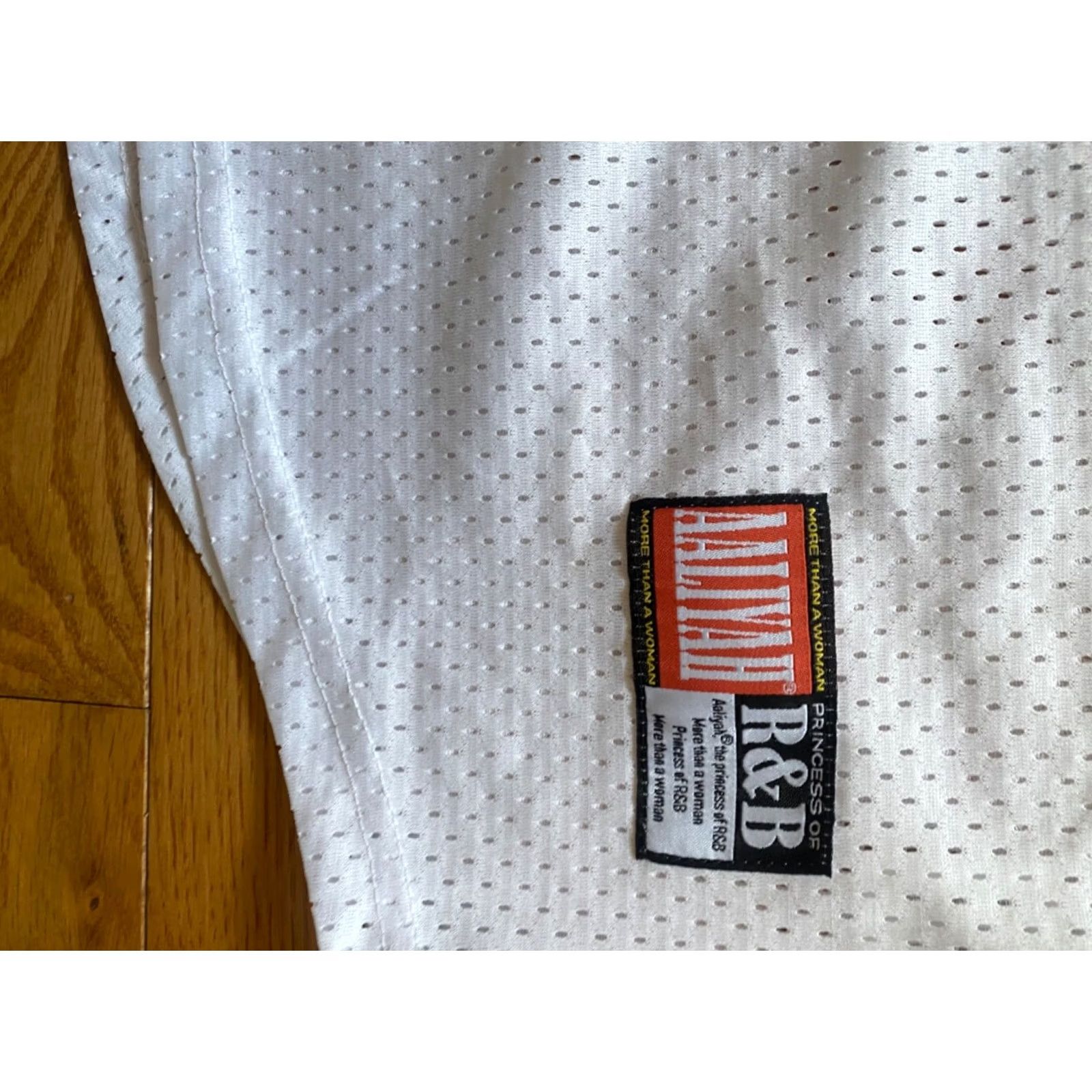 Prince Aaliyah Princes of R&B Baseball Jersey Mens White XXL Short Sleeve Button-Up Shirt Size US XXL / EU 58 / 5 - 3 Thumbnail