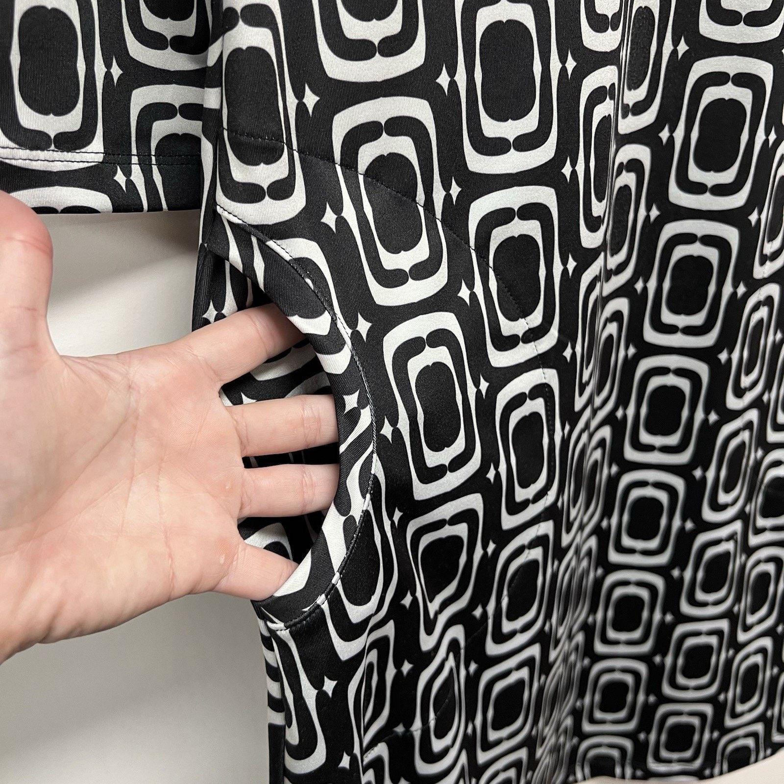 Other Lesley Evers XS Shift Dress Mid Retro 60s Style Size XS / US 0-2 / IT 36-38 - 4 Thumbnail