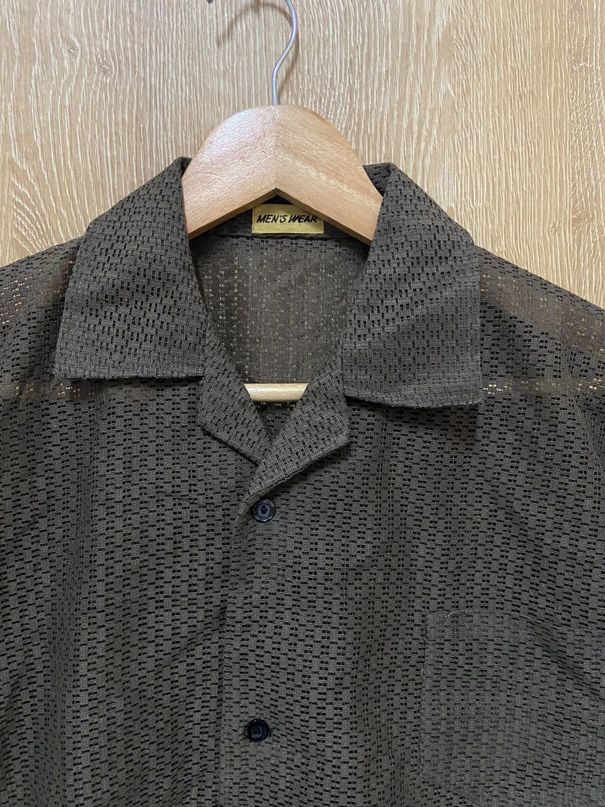 Handmade Vtg Lace Shirt Size US M / EU 48-50 / 2 - 1 Thumbnail