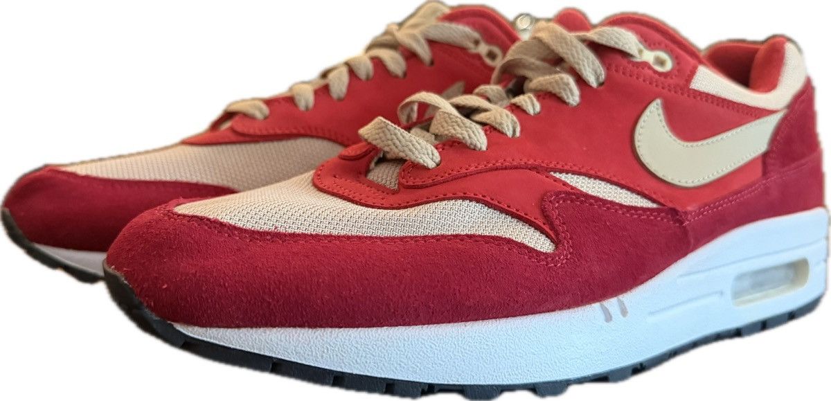 Nike NIKE AIR MAX 1 PREMIUM RETRO -Red Mushroom & Vanilla US 10.5 Size US 10.5 / EU 43-44 - 1 Thumbnail