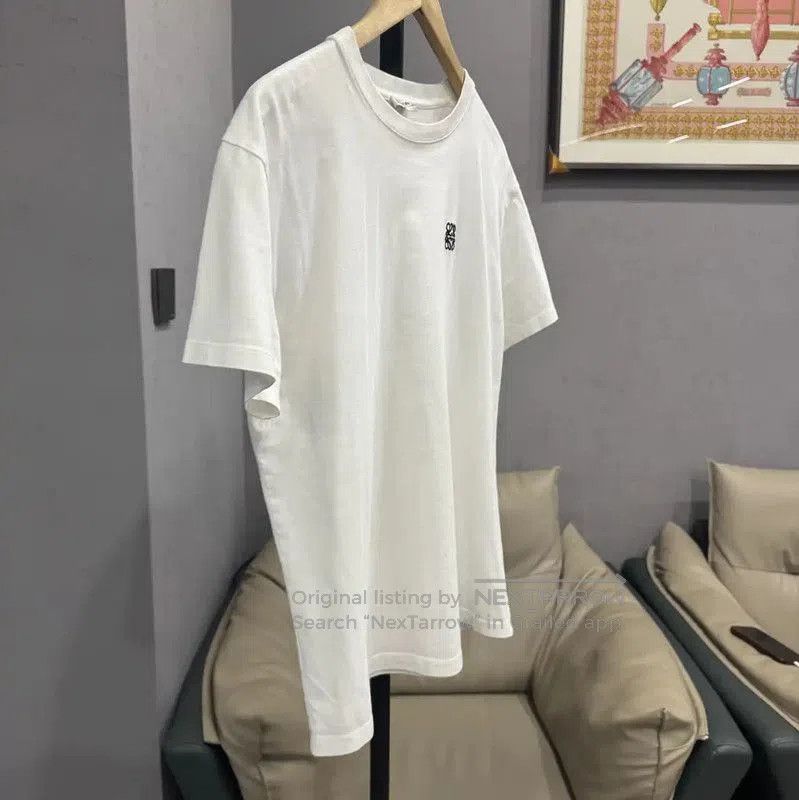 Loewe Loewe White Cotton Women's T-Shirt . Size XS / US 0-2 / IT 36-38 - 3 Thumbnail