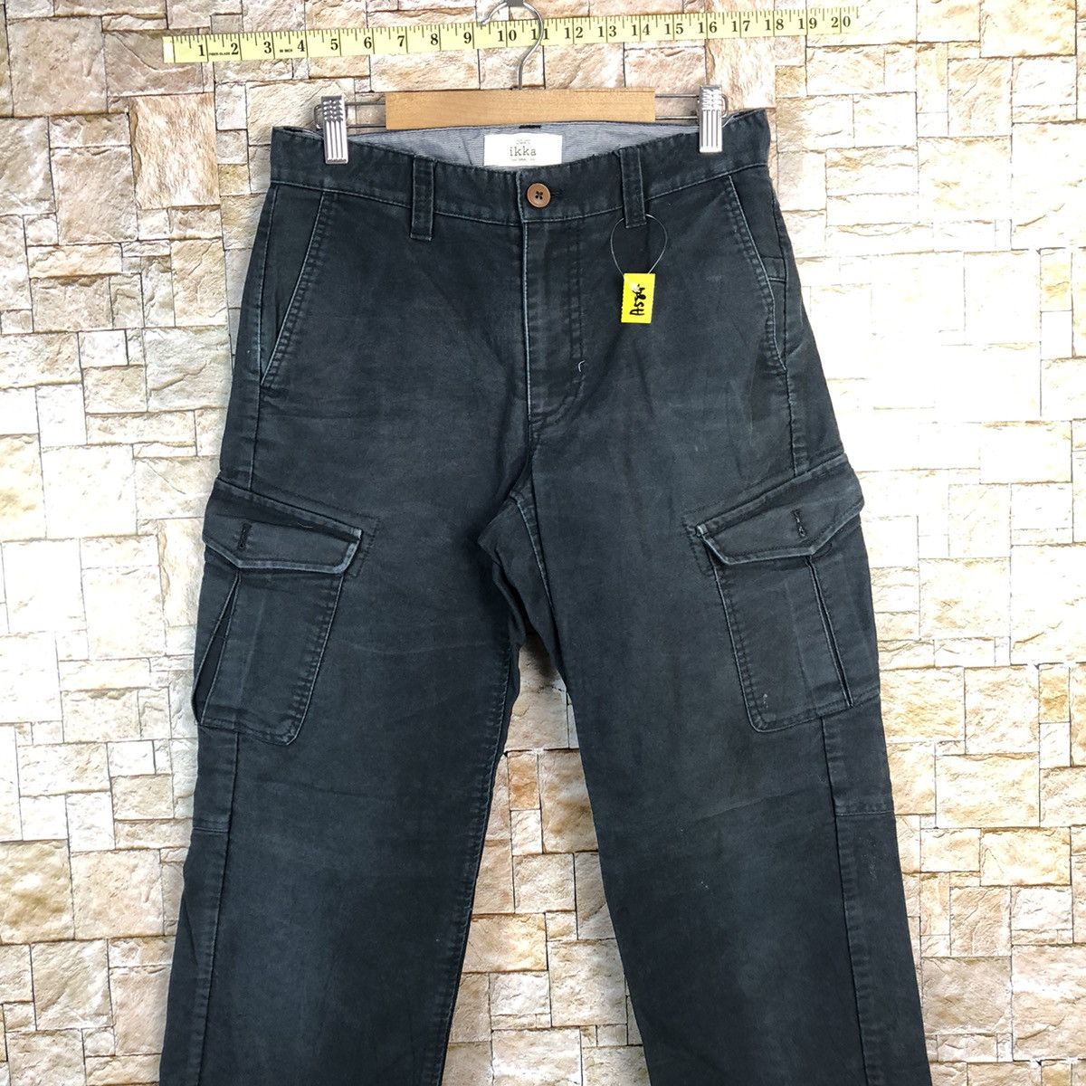 Japanese Brand Ikka japan streetwear Blue Cargo Multipocket Pants #A589 Size US 29 - 2 Thumbnail