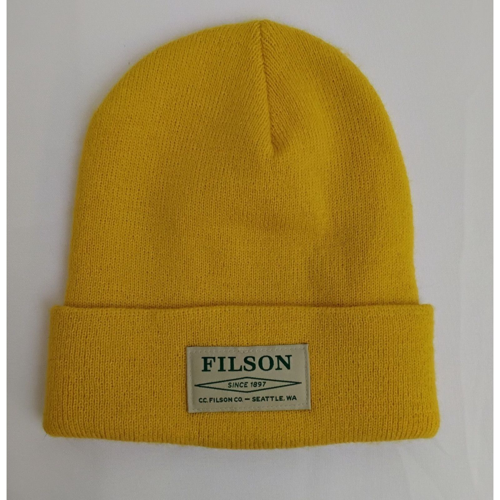 Filson CC Filson Beanies Lot of 2 Knit Hats Blue/Yellow USA Size ONE SIZE - 13 Thumbnail