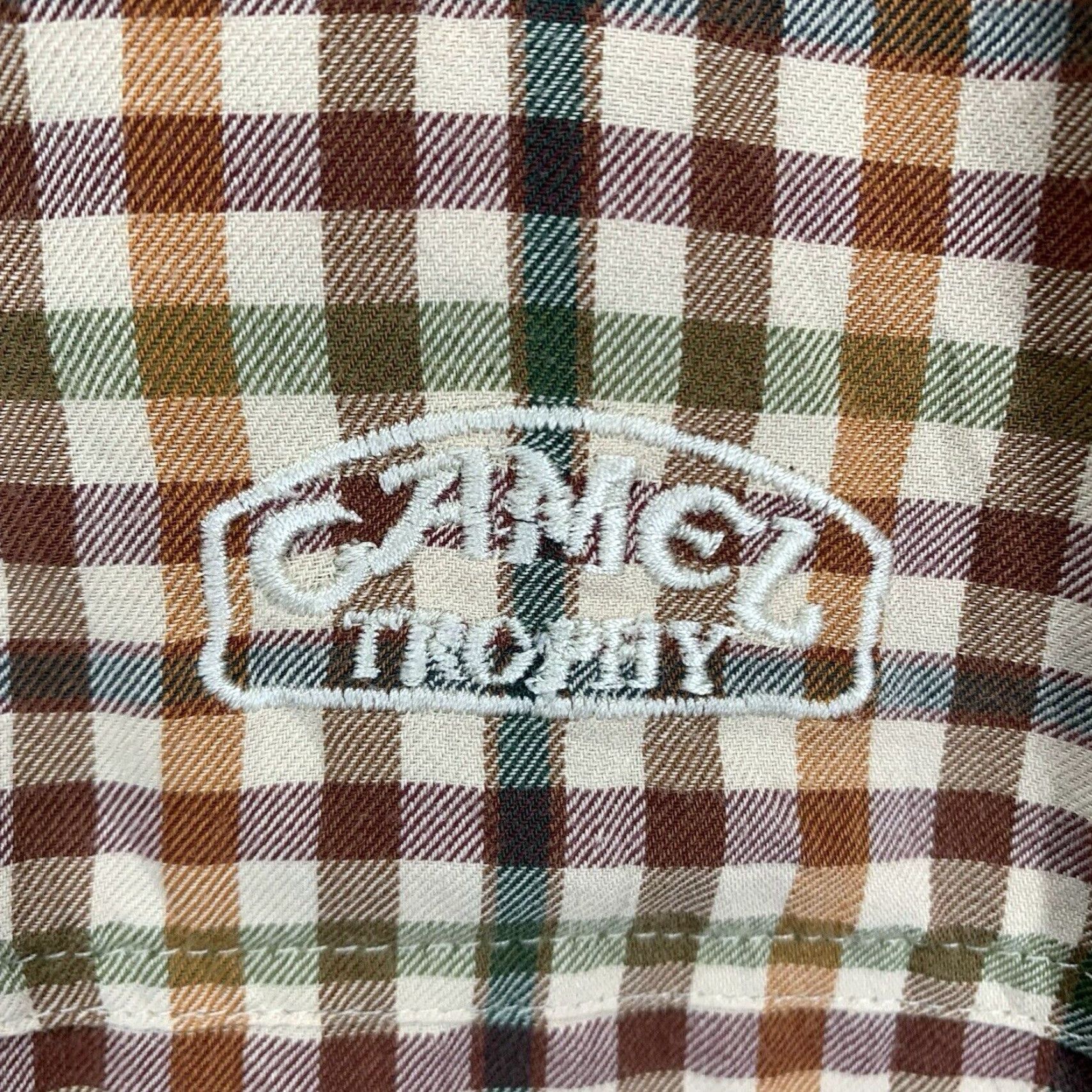 Camel VINTAGE Camel Cigarettes Shirt Men 2XL Plaid Cotton Long Sleeve Button-Up Casual Travel Retro 80s 90s Size US XXL / EU 58 / 5 - 2 Thumbnail