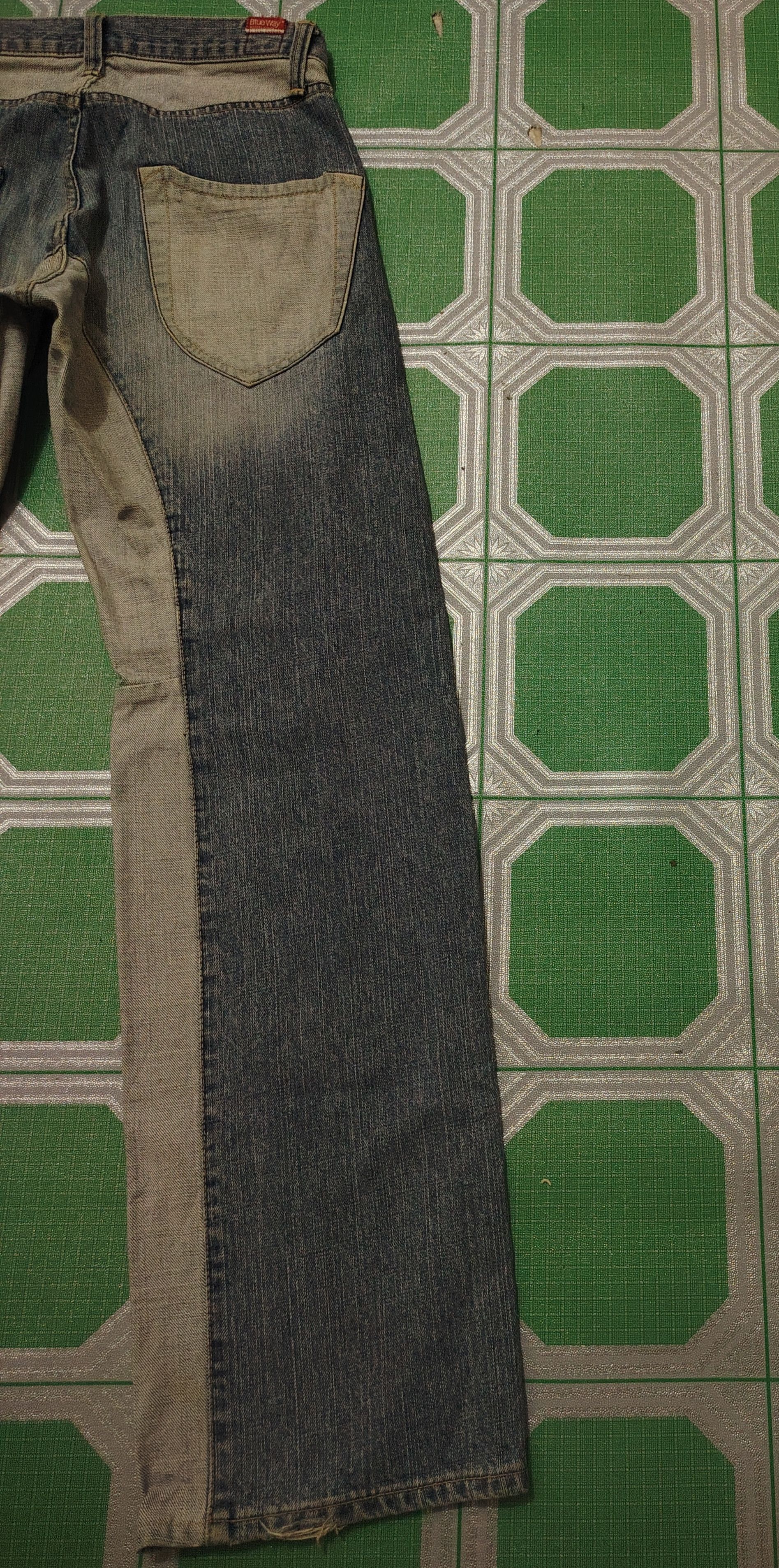 Kapital Japanese Blue Way Reconstruction Jeans Distressed Jeans Size US 30 / EU 46 - 12 Thumbnail