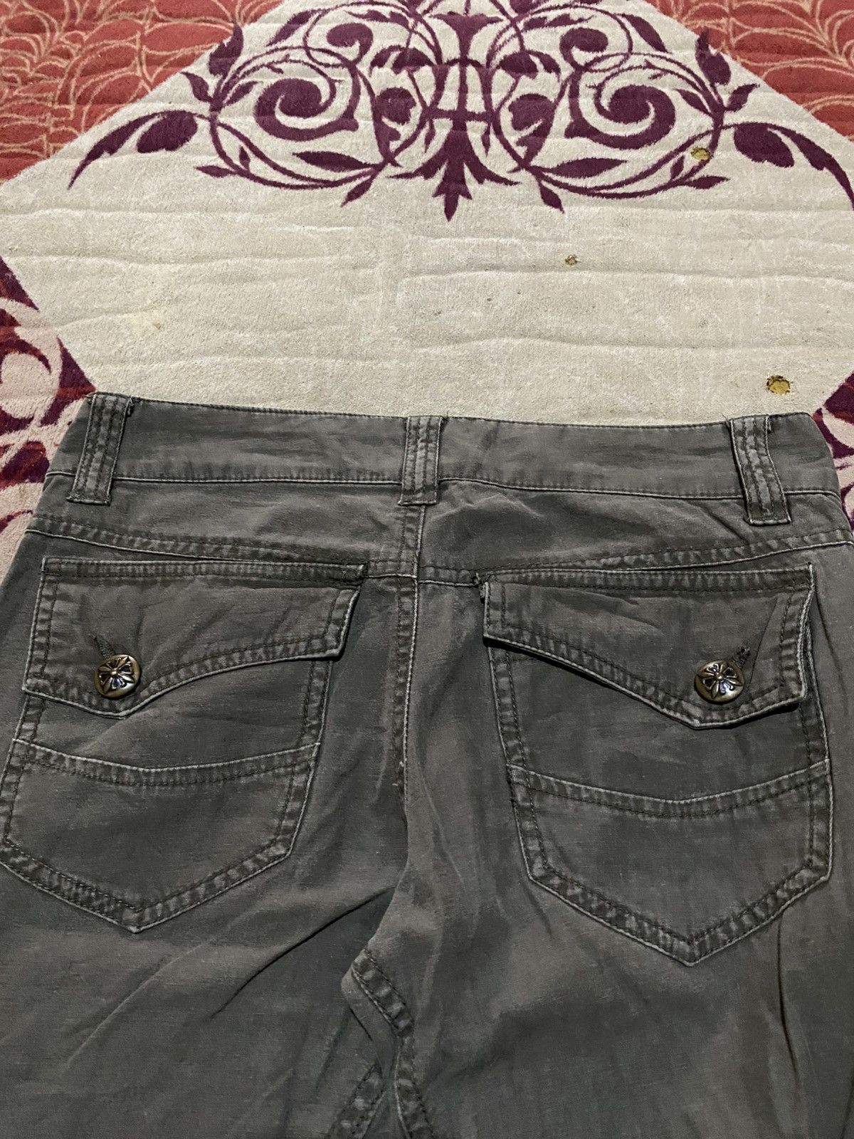 If Six Was Nine 🚨Last🚨Y2K GOA Inspired Cargo Multipocket Pants Size US 29 - 15 Thumbnail