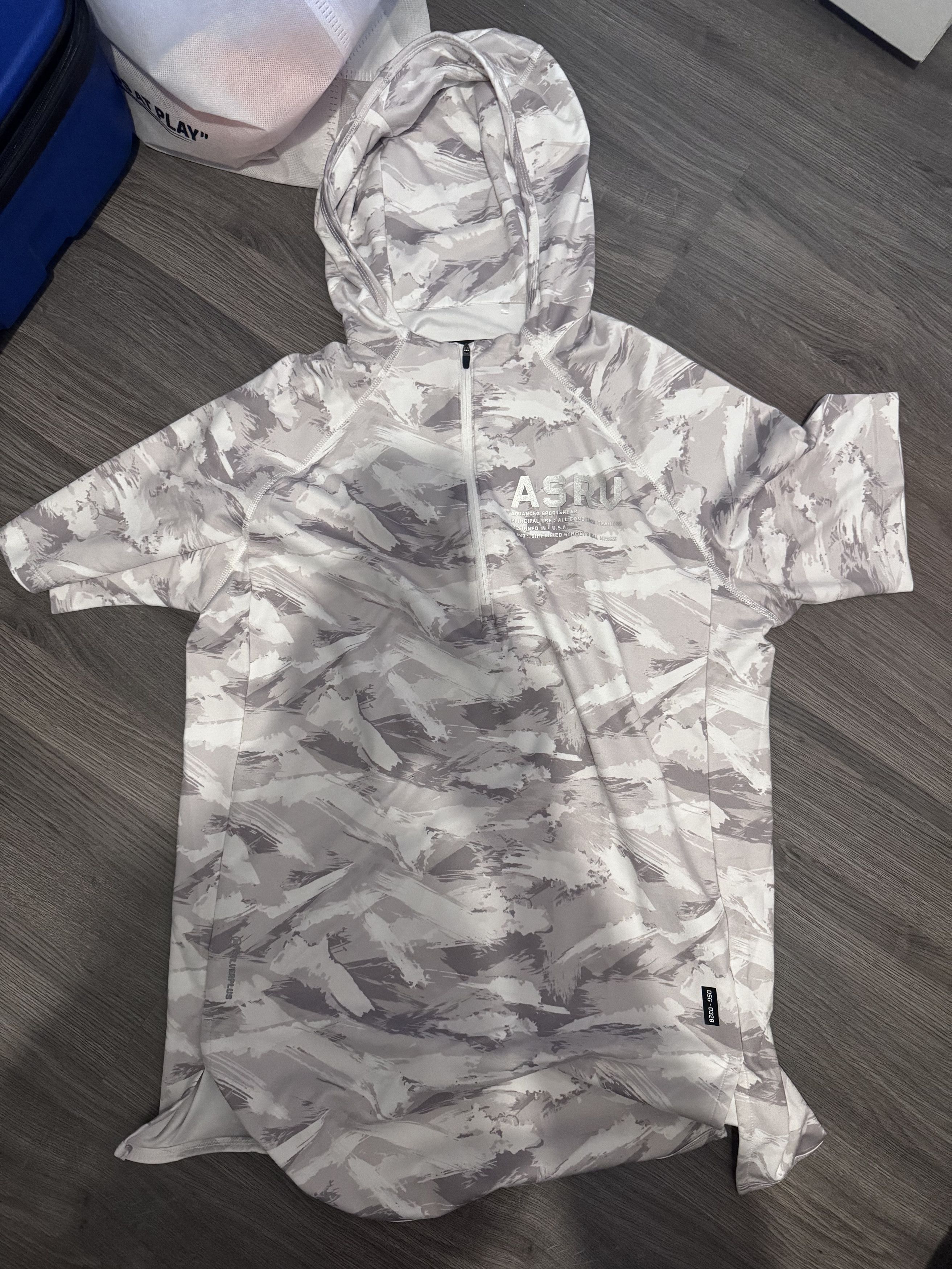 ASRV DSG. 0328 SilverPlus® Fitted Short Sleeve Hoodie Size US M / EU 48-50 / 2 - 1 Preview