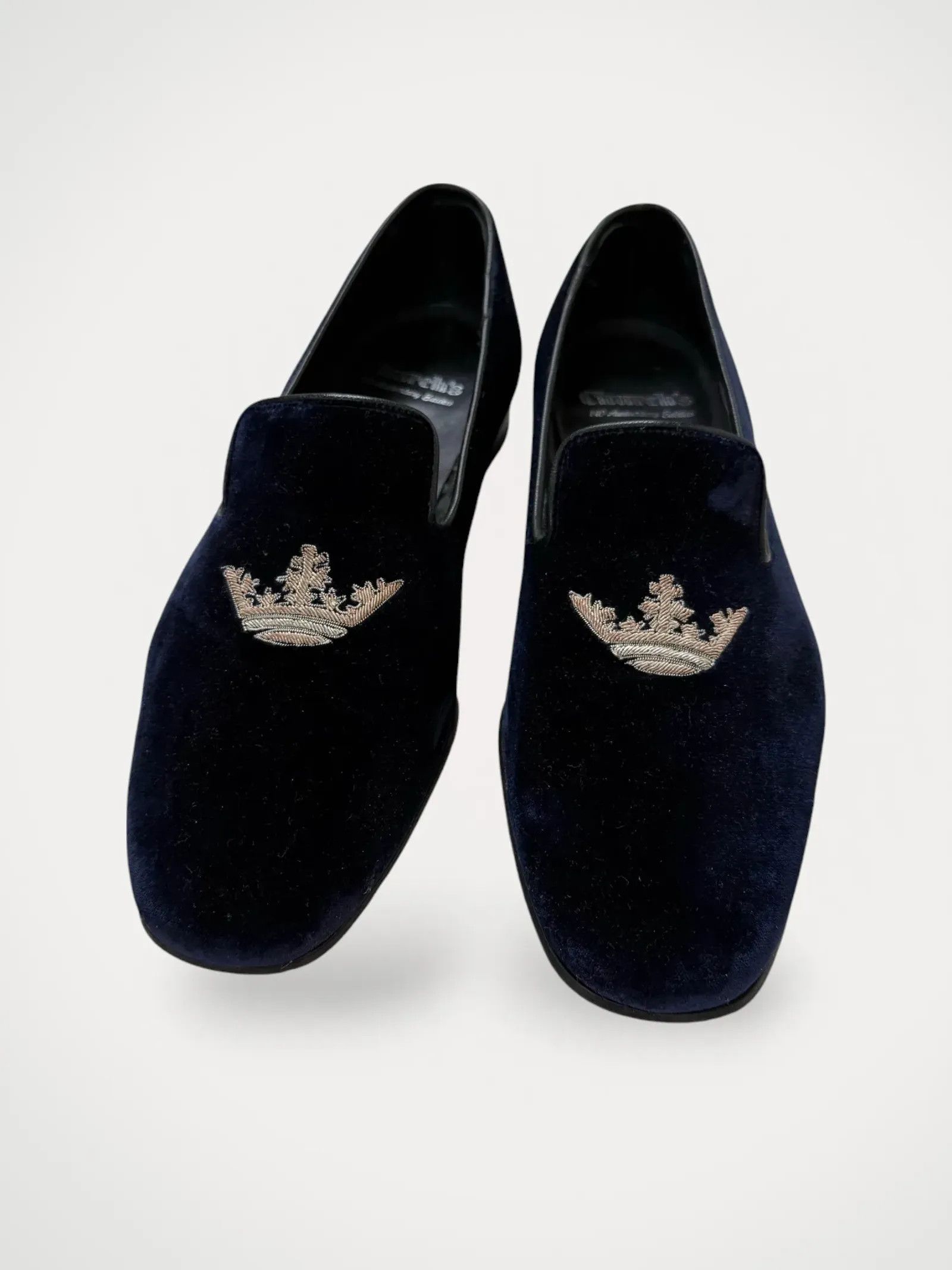 Church's Church’s Velvet slippers Loafers Size US 11 / EU 44 - 1 Thumbnail