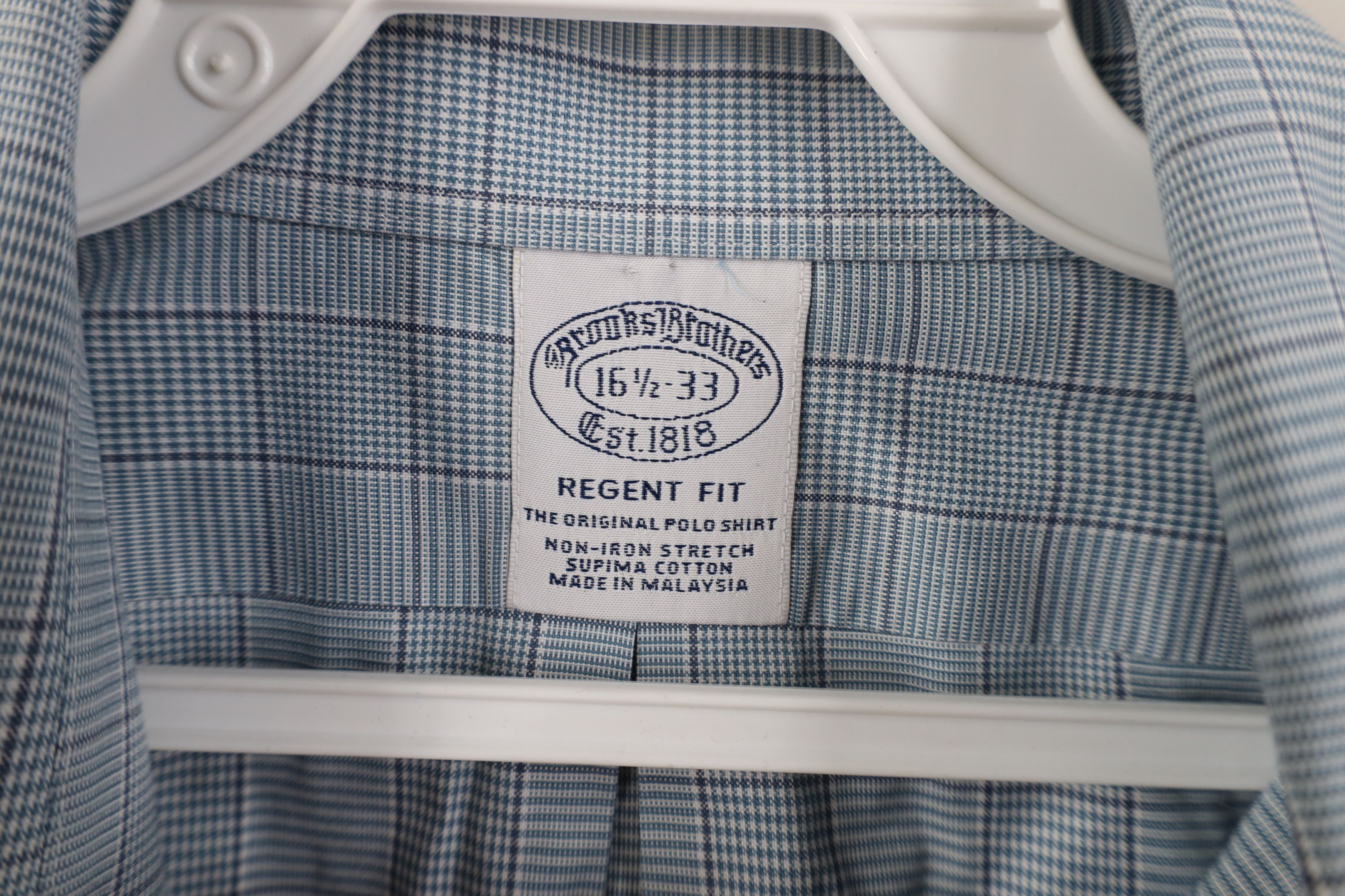 Brooks Brothers Vintage 90s Brooks Brothers Collared Button Down Shirt OCBD Size US M / EU 48-50 / 2 - 5 Thumbnail