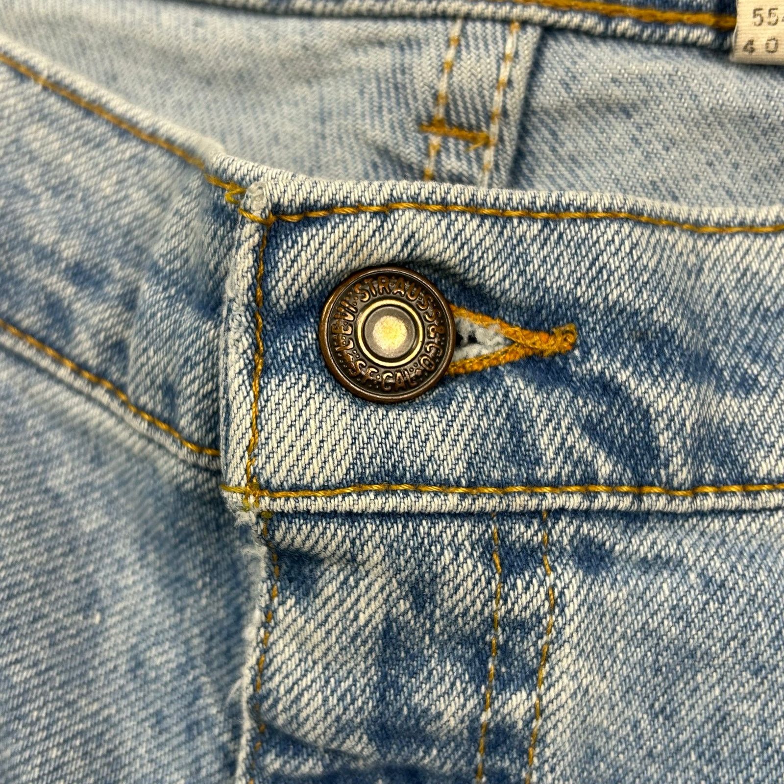 Levi's × Vintage 90s Vintage Levi's Jeans Brown Tab 540 Relaxed Light 42 X 28 Size US 42 / EU 58 - 12 Thumbnail