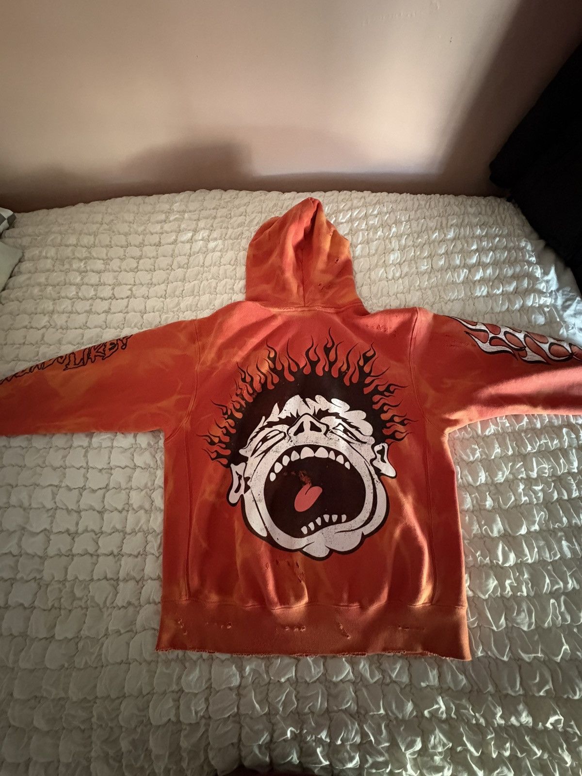 HELLSTAR Hellstar Records Distressed hoodie Size US M / EU 48-50 / 2 - 2 Thumbnail
