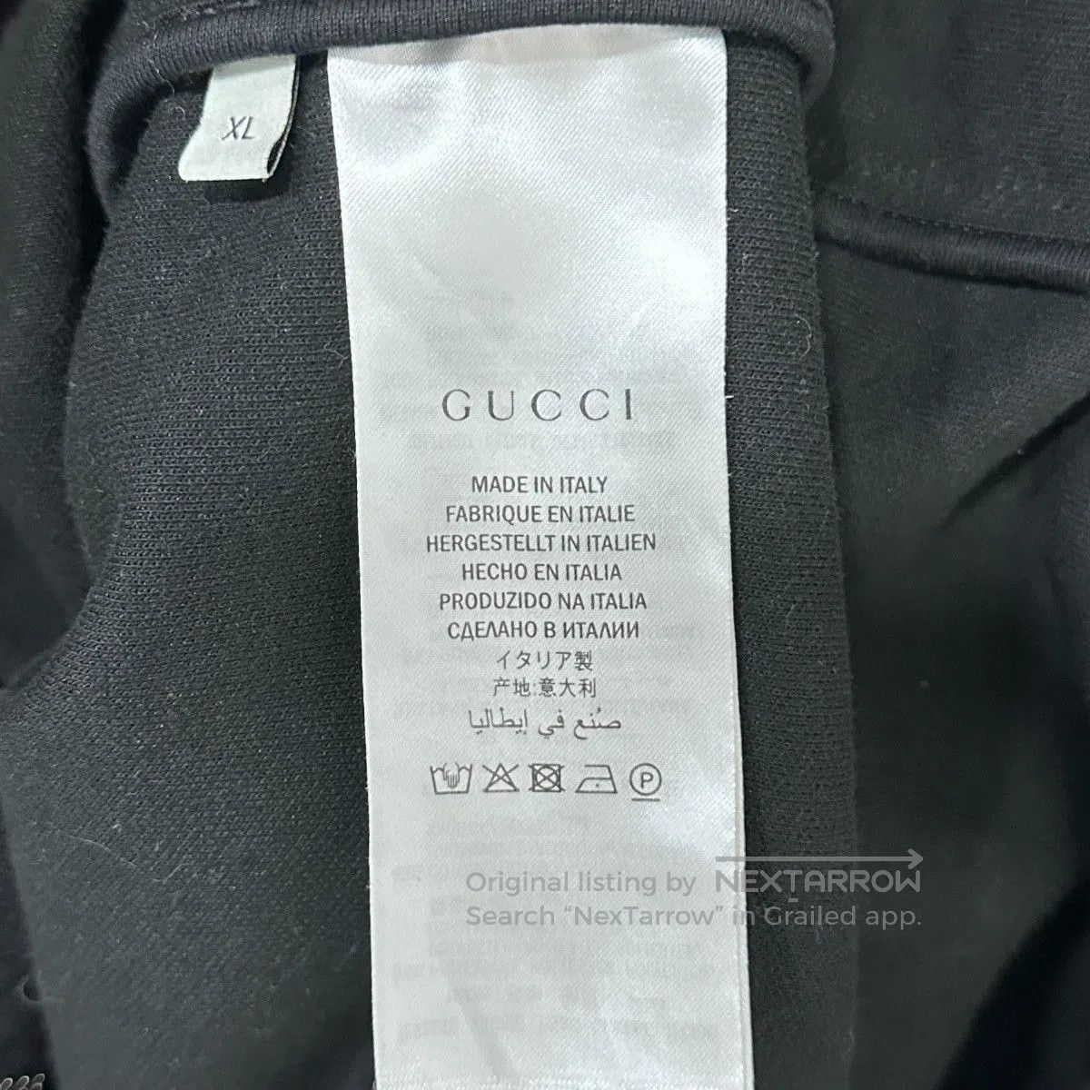 Gucci Gucci Black Jacket Red Blue Stripes Zip. Size US XL / EU 56 / 4 - 6 Thumbnail