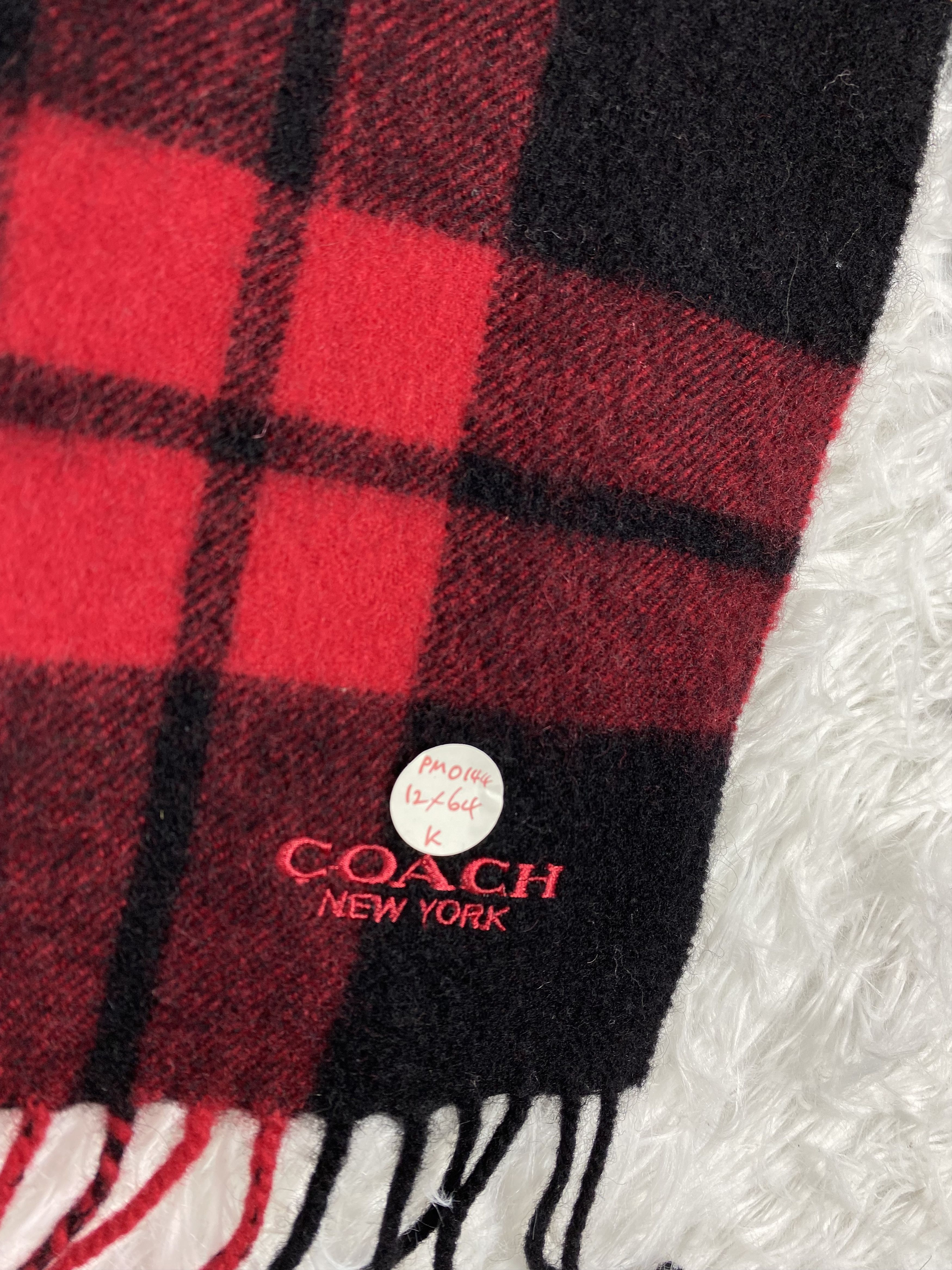 Coach Vintage Coach Scarf / Muffler Neckwear PM0144 Size ONE SIZE - 3 Thumbnail