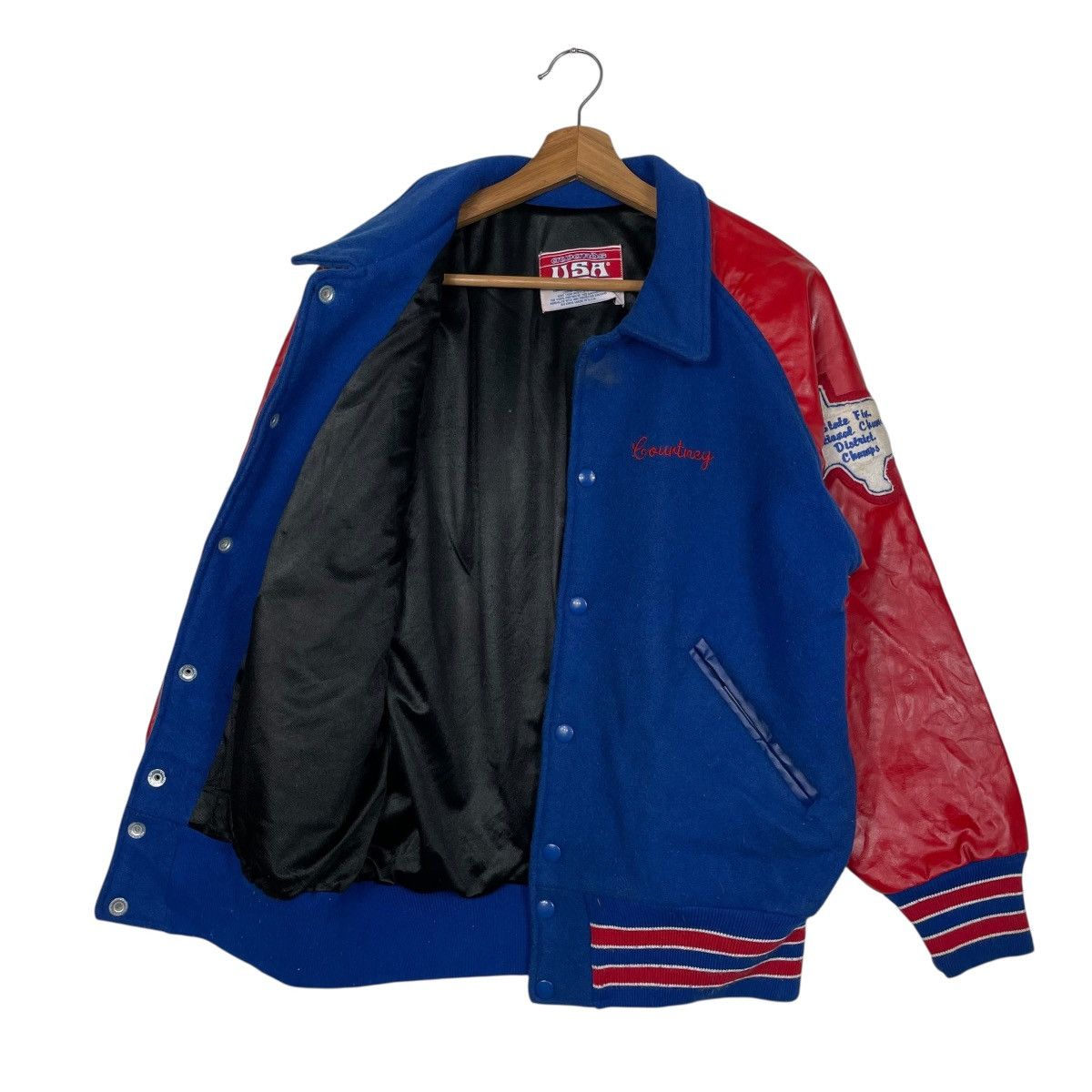 Other Vintage Awards USA Mall District Champion Varsity Jacket Size US M / EU 48-50 / 2 - 9 Thumbnail