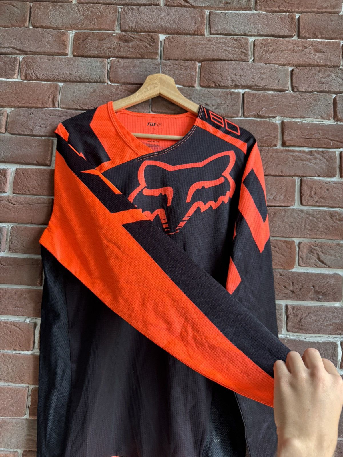 Fox Racing × Vintage Vintage Fox racing jersey size M big logo Moto racing Size US M / EU 48-50 / 2 - 4 Thumbnail