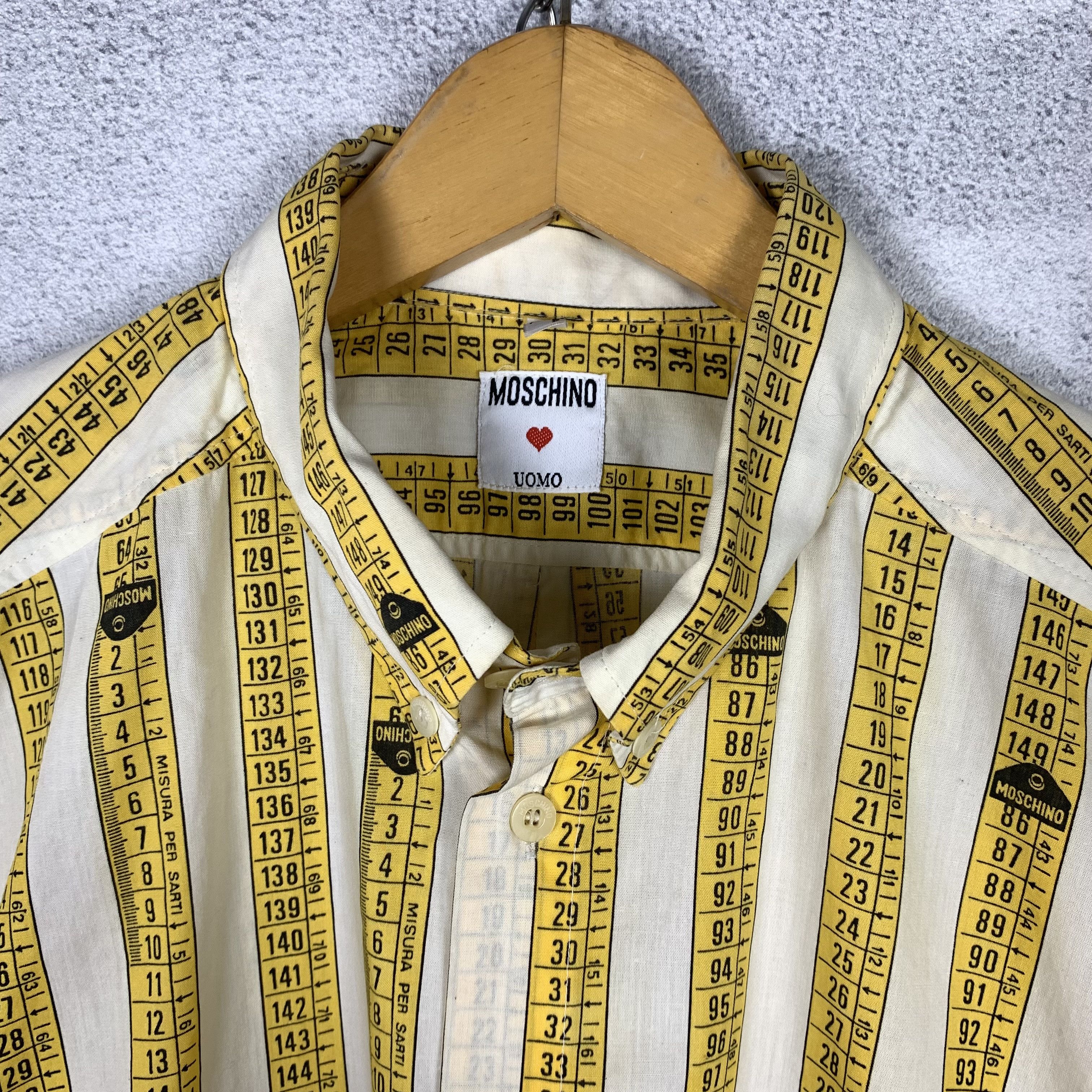 Moschino Vintage Moschino Measure Tape Ruler Tailor Shirt Size US L / EU 52-54 / 3 - 4 Thumbnail