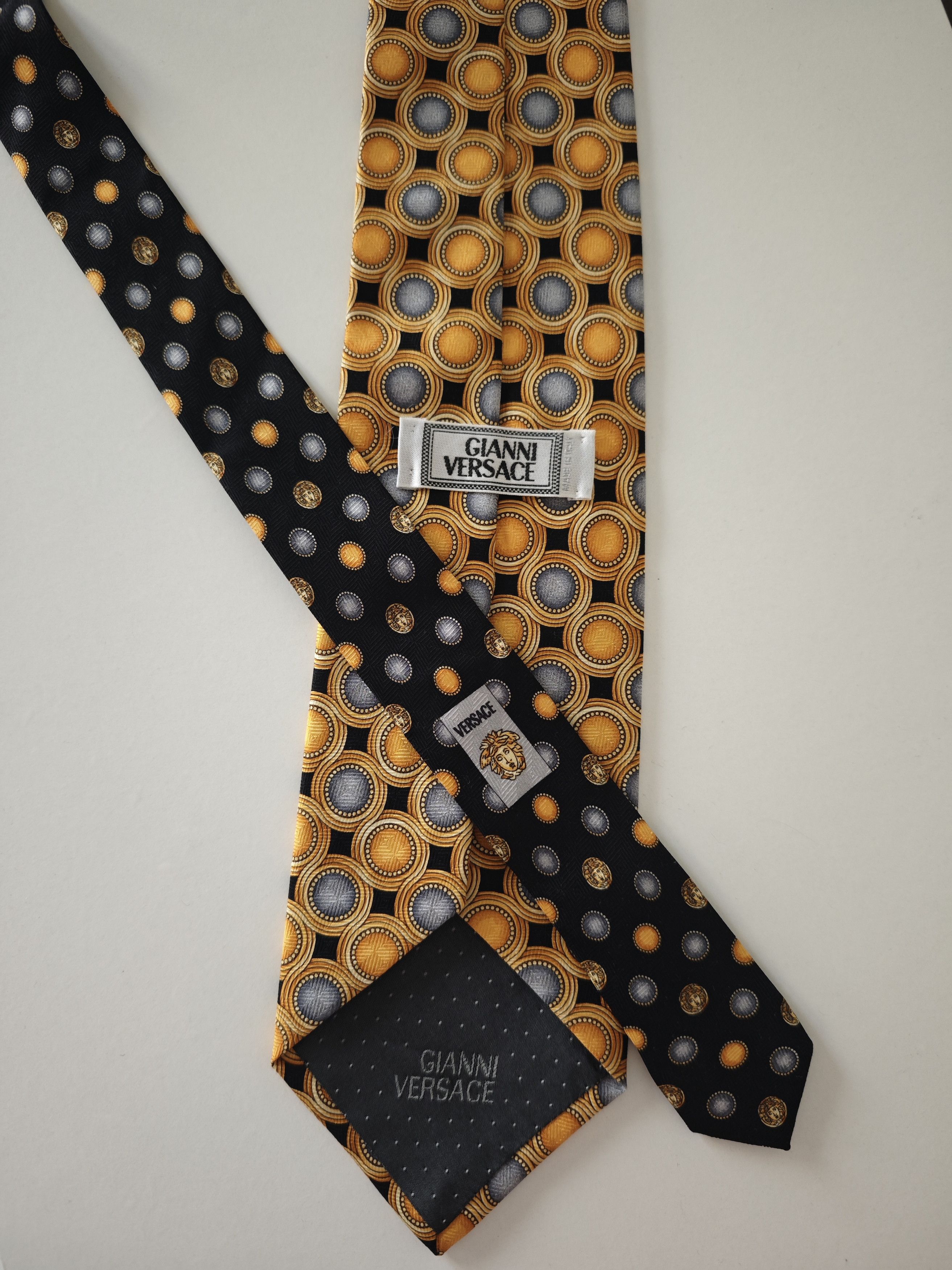 Versace Vintage 90's Gianni Versace Silk Tie Size ONE SIZE - 1 Thumbnail