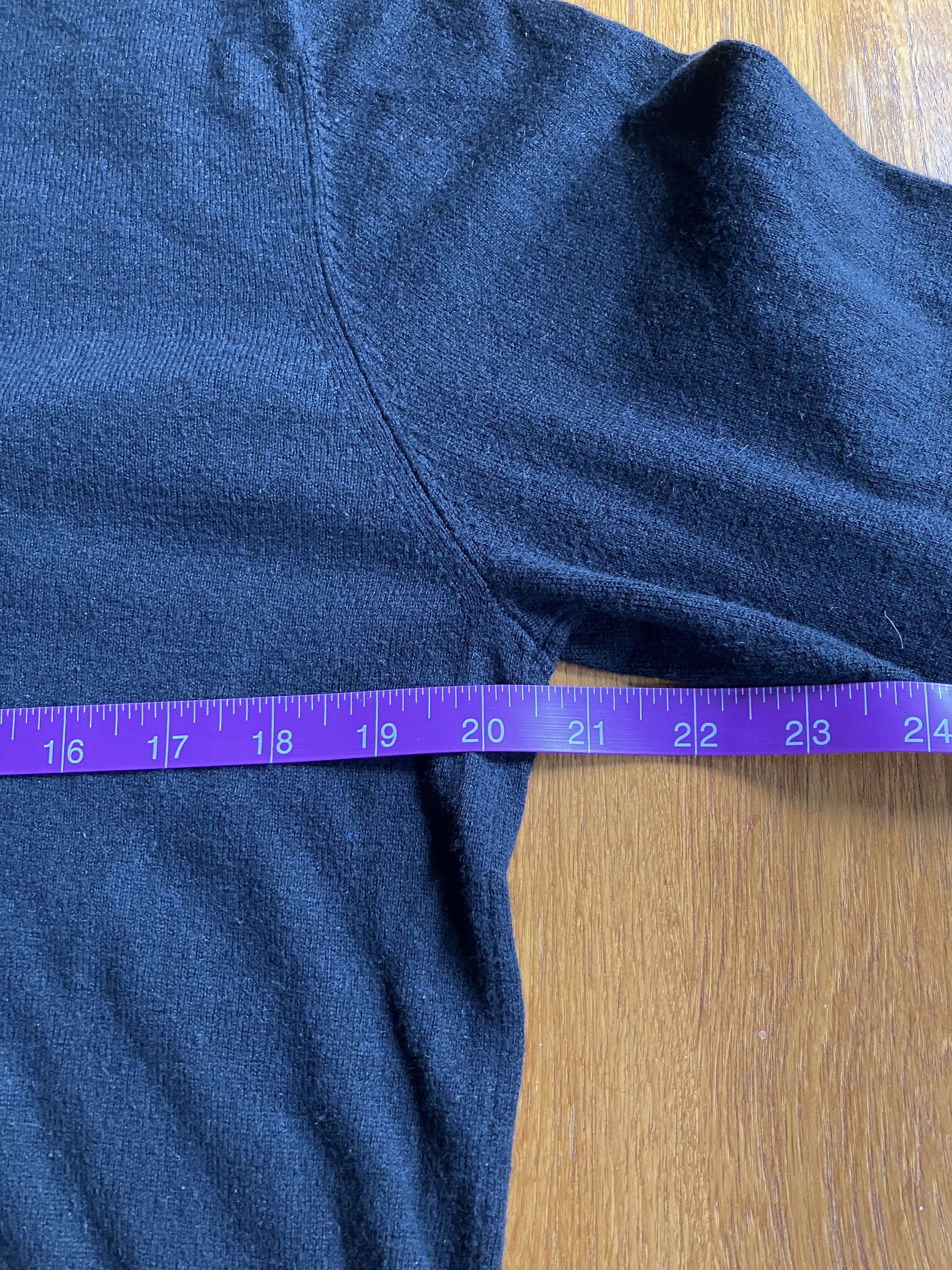 Adsum Black Wool Quarter Zip Size US S / EU 44-46 / 1 - 3 Thumbnail