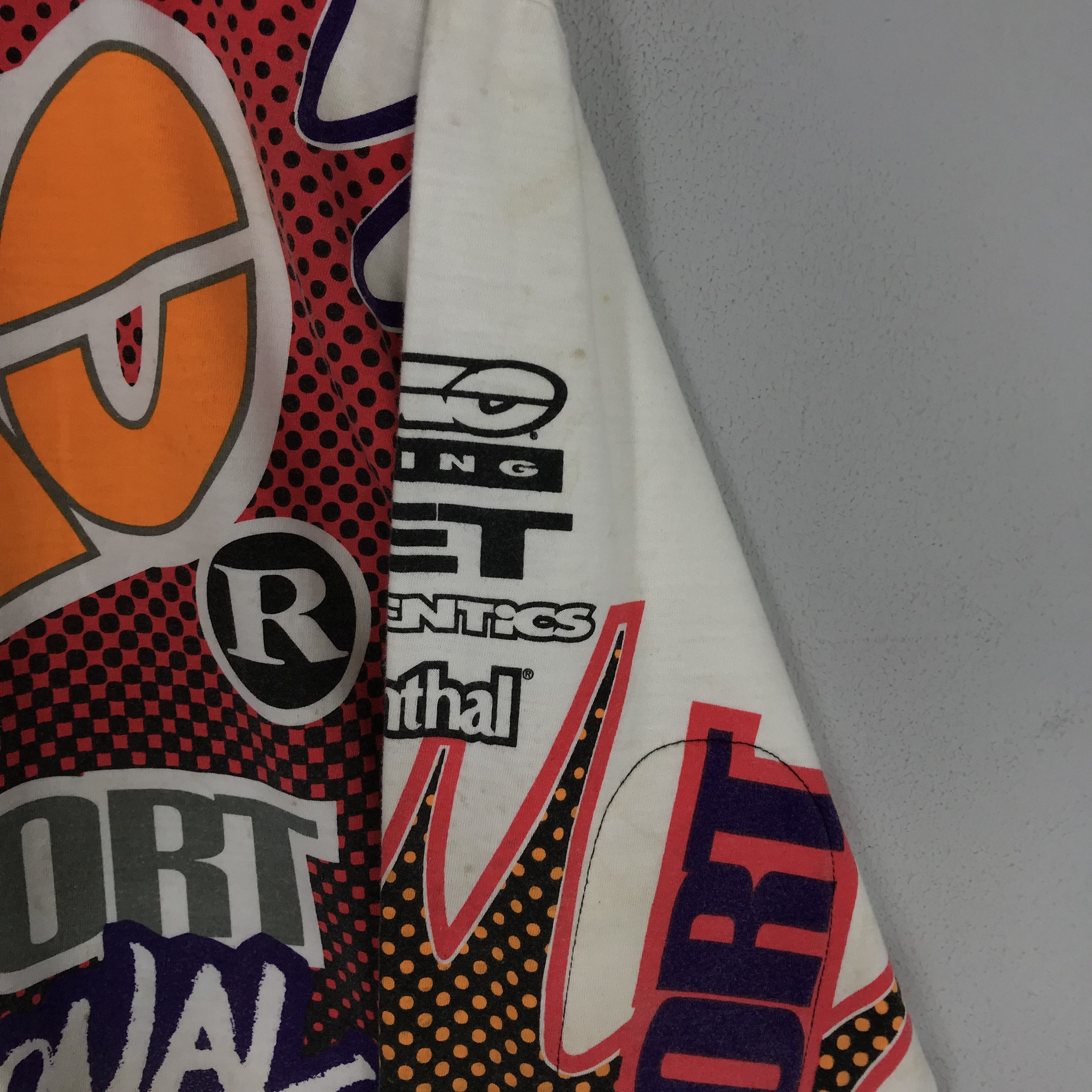Vintage Vintage 90's Distressed Axo Sport Team Motocross Overprinted Size US M / EU 48-50 / 2 - 9 Thumbnail