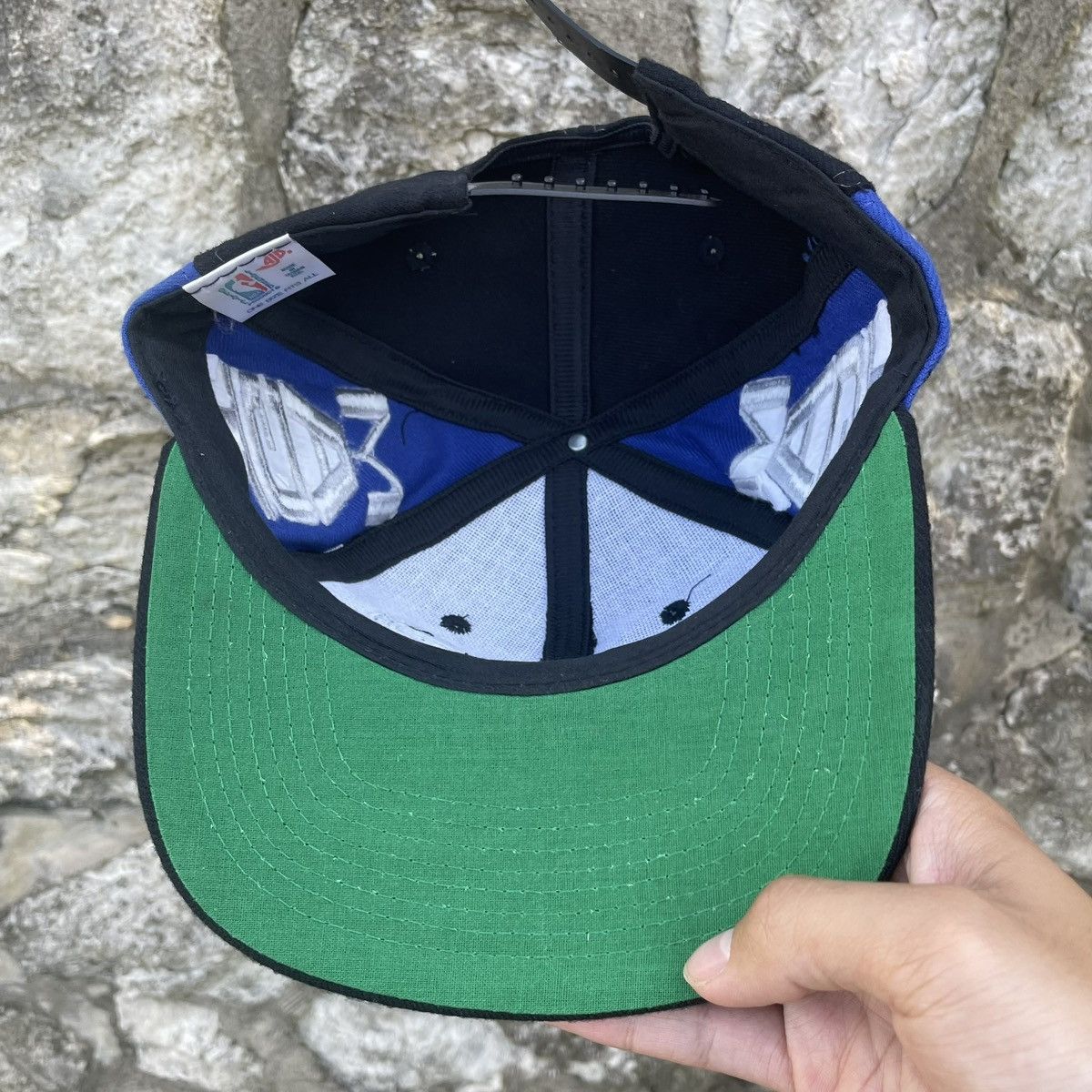 Signatures Vintage Orlando Magic Signature AJD Snapback Hat Wool Size ONE SIZE - 7 Thumbnail