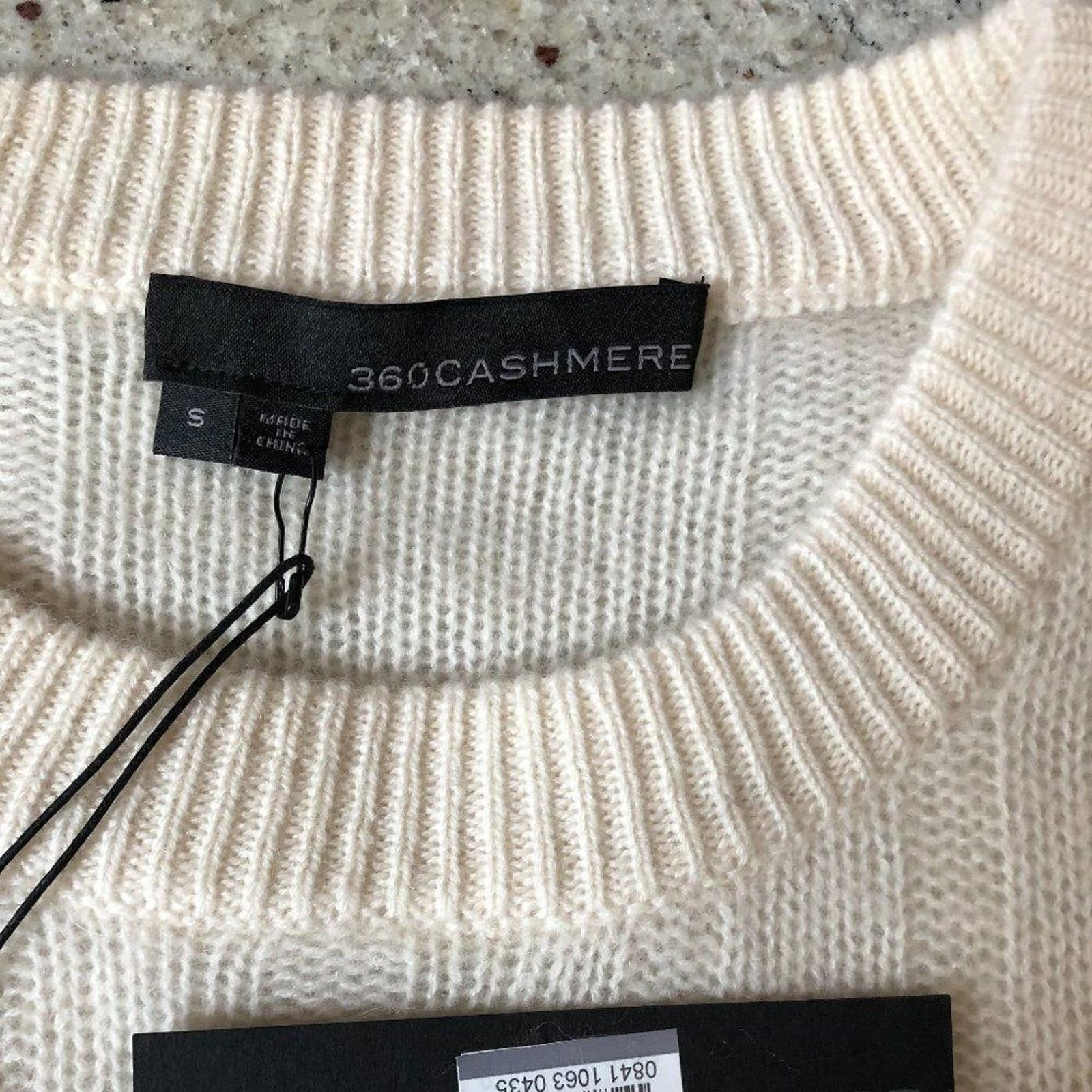 360Cashmere Cashmere Ribbed Crop Sweater from 360 Cashmere Size S / US 4 / IT 40 - 7 Thumbnail