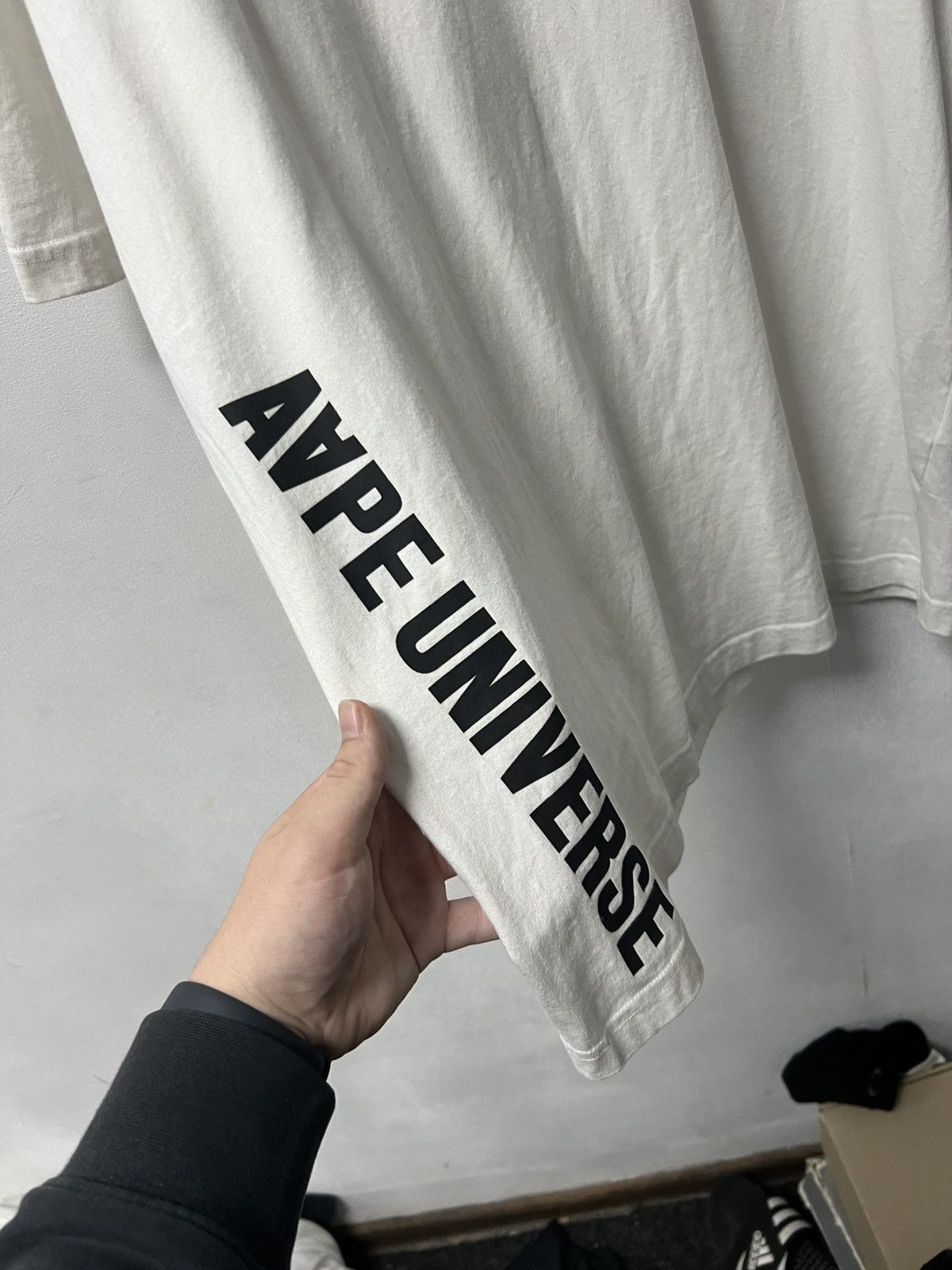 Aape Aape Bape circle logo t-shirt tee big logo Size US XL / EU 56 / 4 - 4 Thumbnail