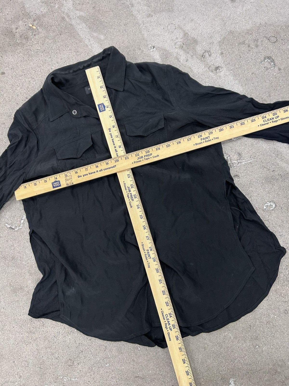 True Religion True Religion Women's Shirts Silk Black Relaxed Georgia Size S / US 4 / IT 40 - 7 Thumbnail