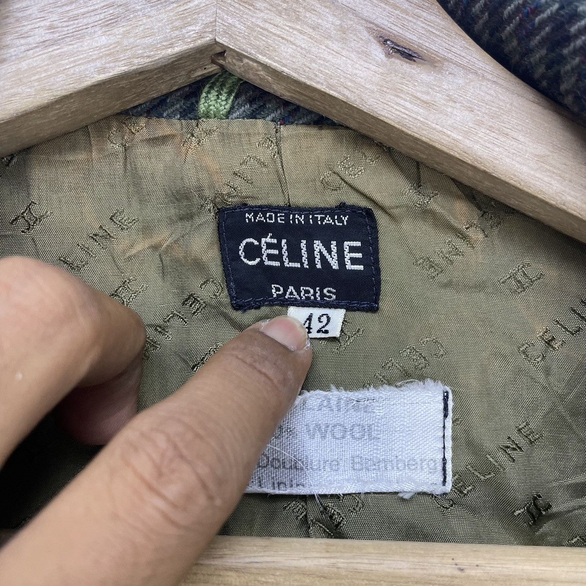 Celine 🔥Vintage Celine Jacket Made in Italy Size M / US 6-8 / IT 42-44 - 9 Thumbnail